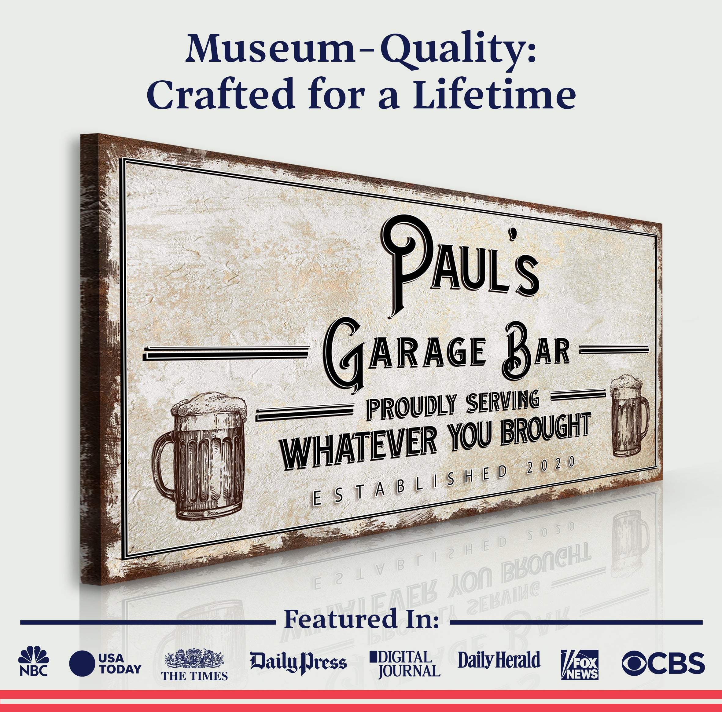 Garage Bar Sign - Image 4
