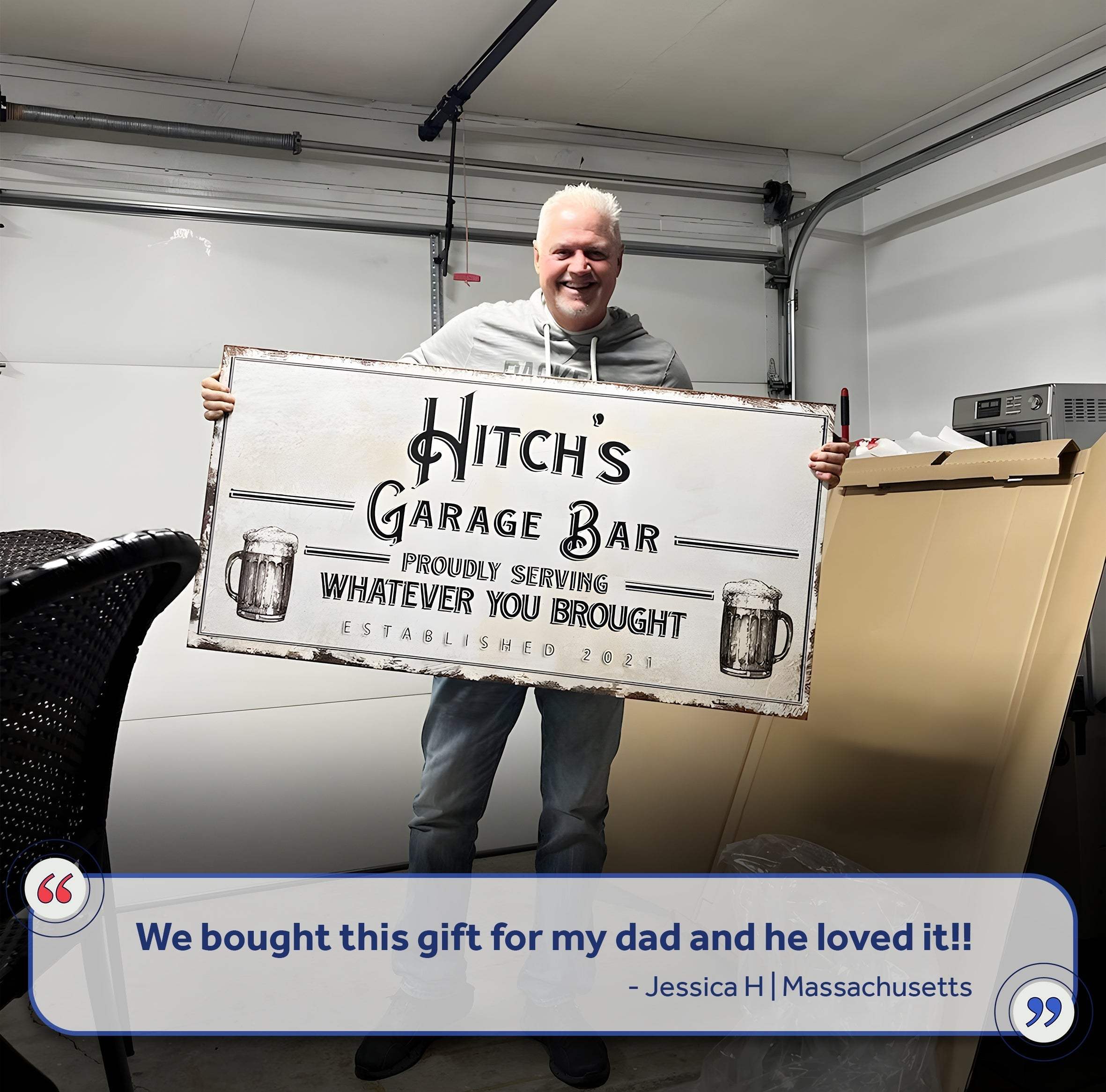 Garage Bar Sign - Image 8