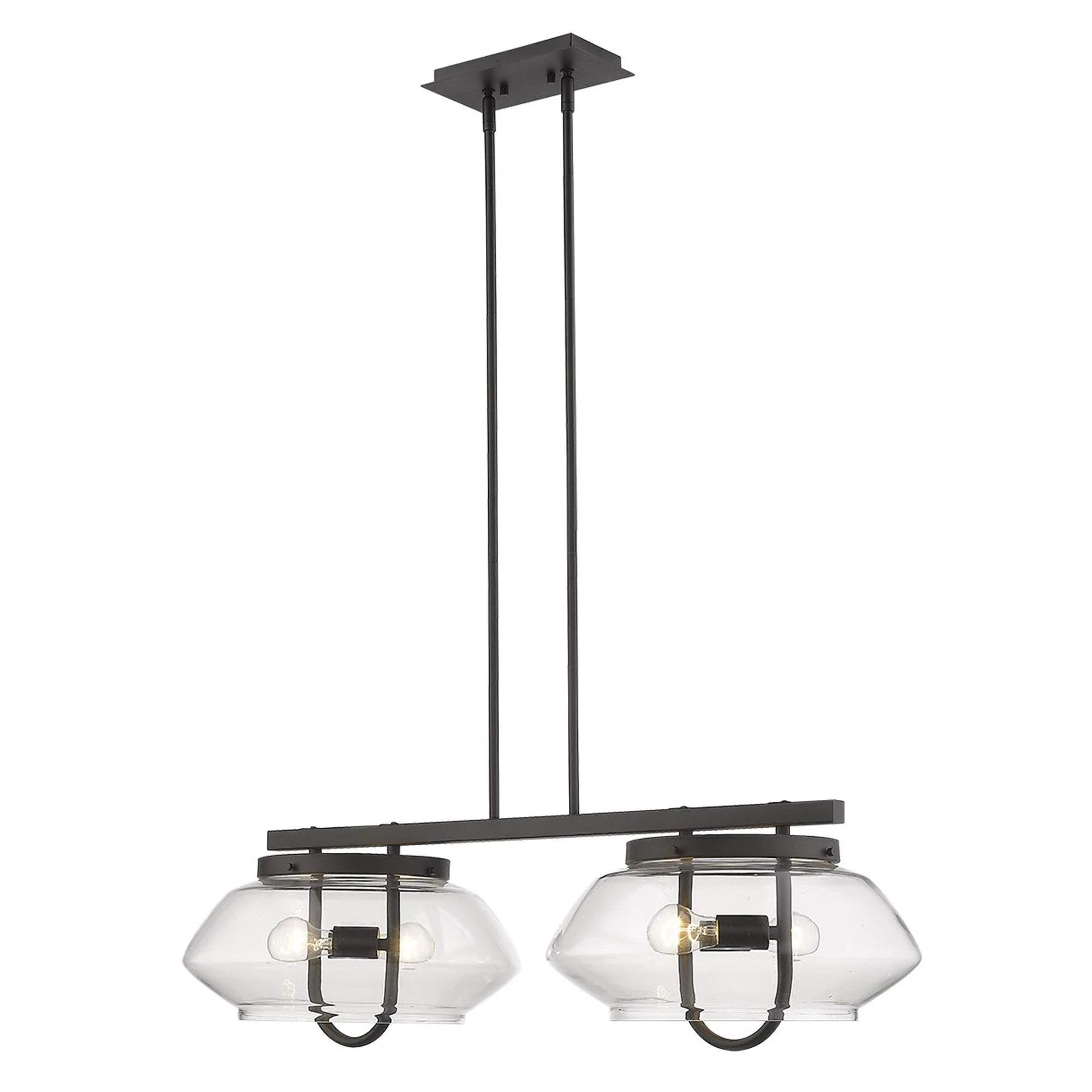 Garner 4-Light Oil-Rubbed Bronze Island Pendant - Image 3