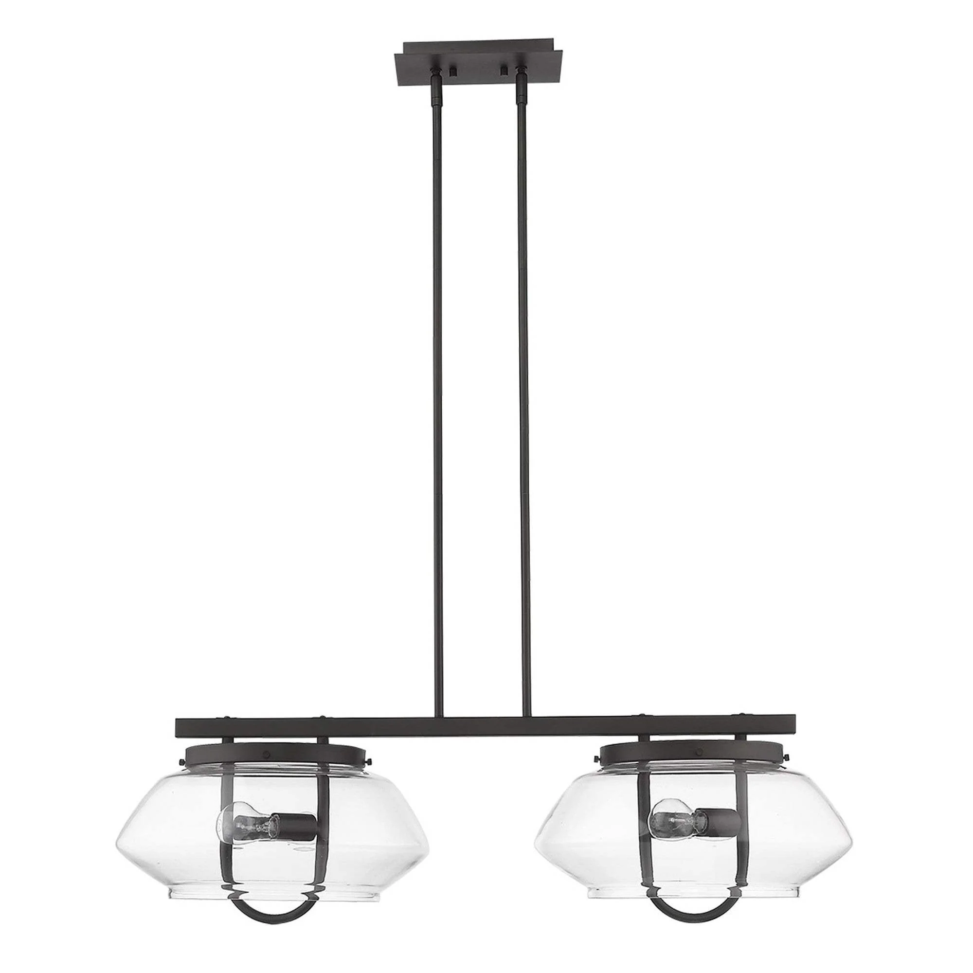 Garner 4-Light Oil-Rubbed Bronze Island Pendant - Image 4
