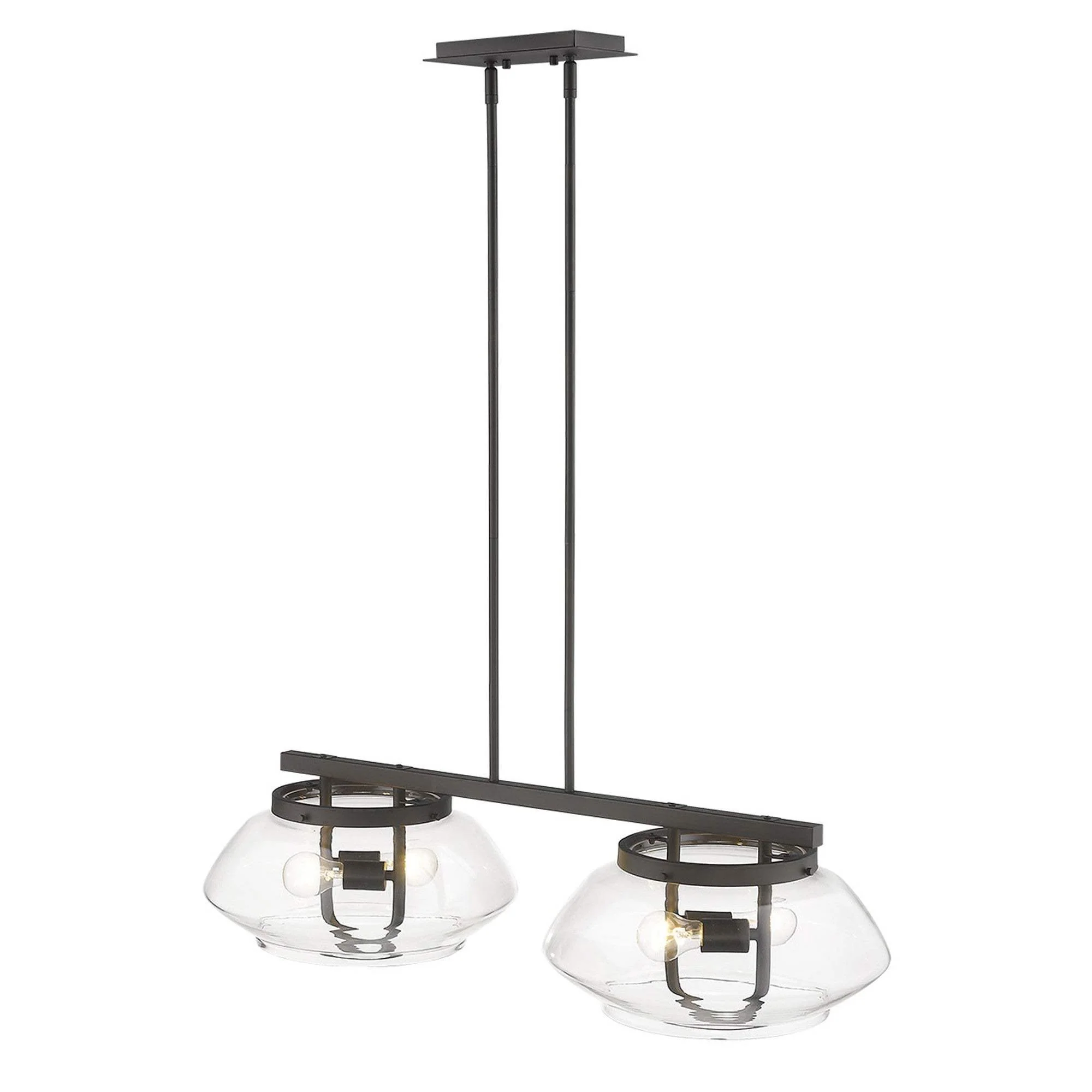 Garner 4-Light Oil-Rubbed Bronze Island Pendant - Image 6