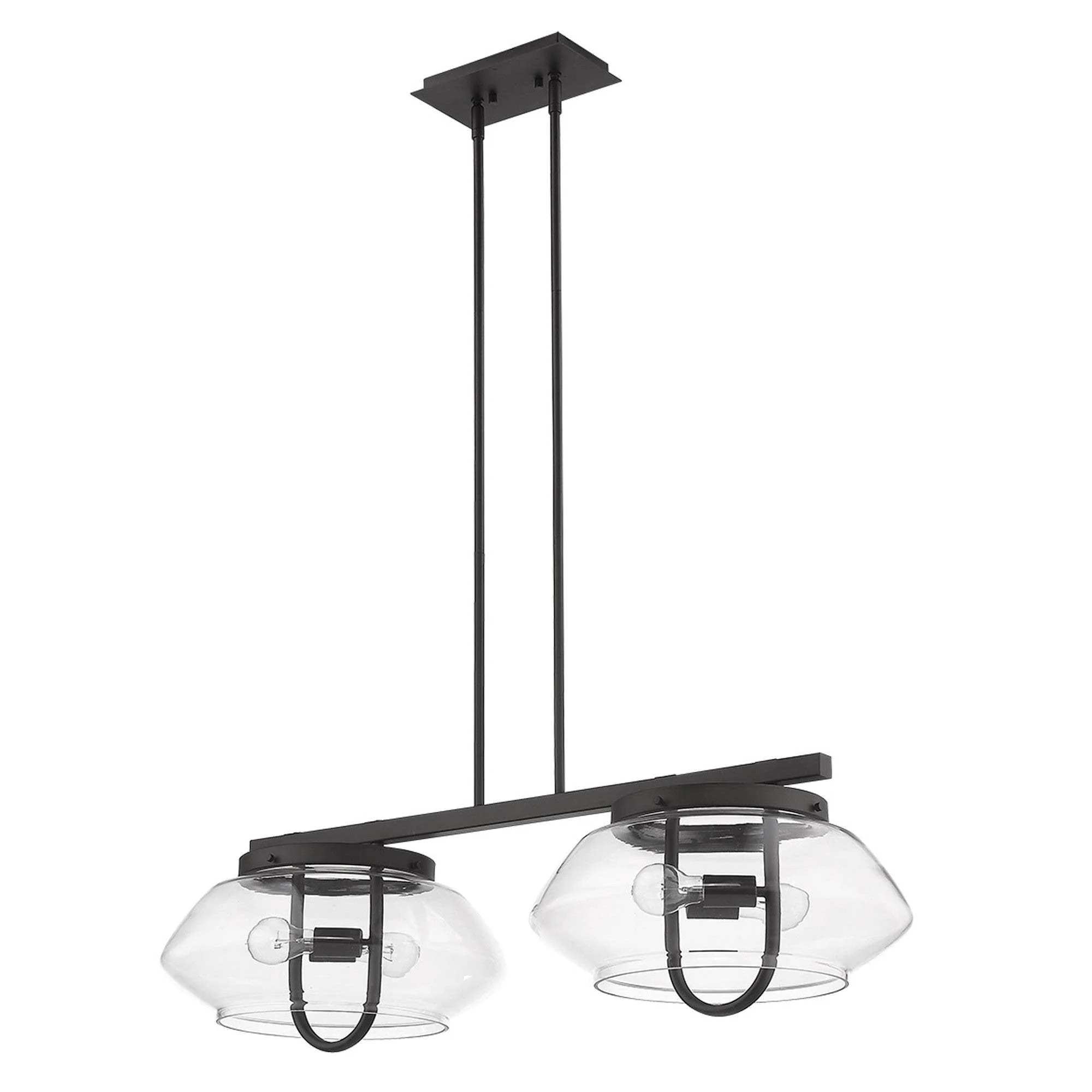 Garner 4-Light Oil-Rubbed Bronze Island Pendant - Image 7