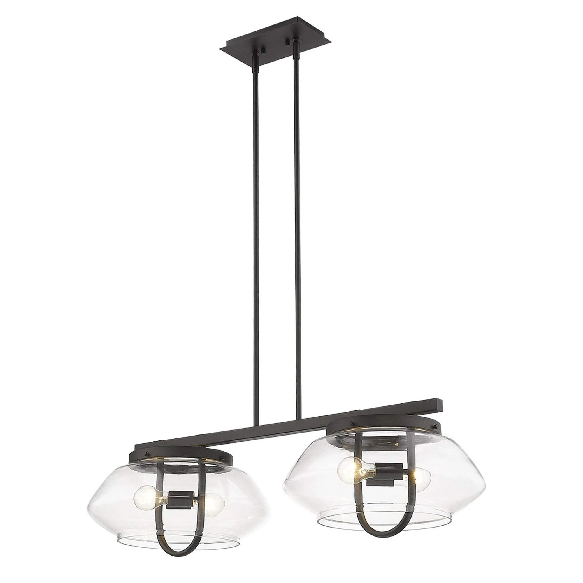 Garner 4-Light Oil-Rubbed Bronze Island Pendant - Image 8