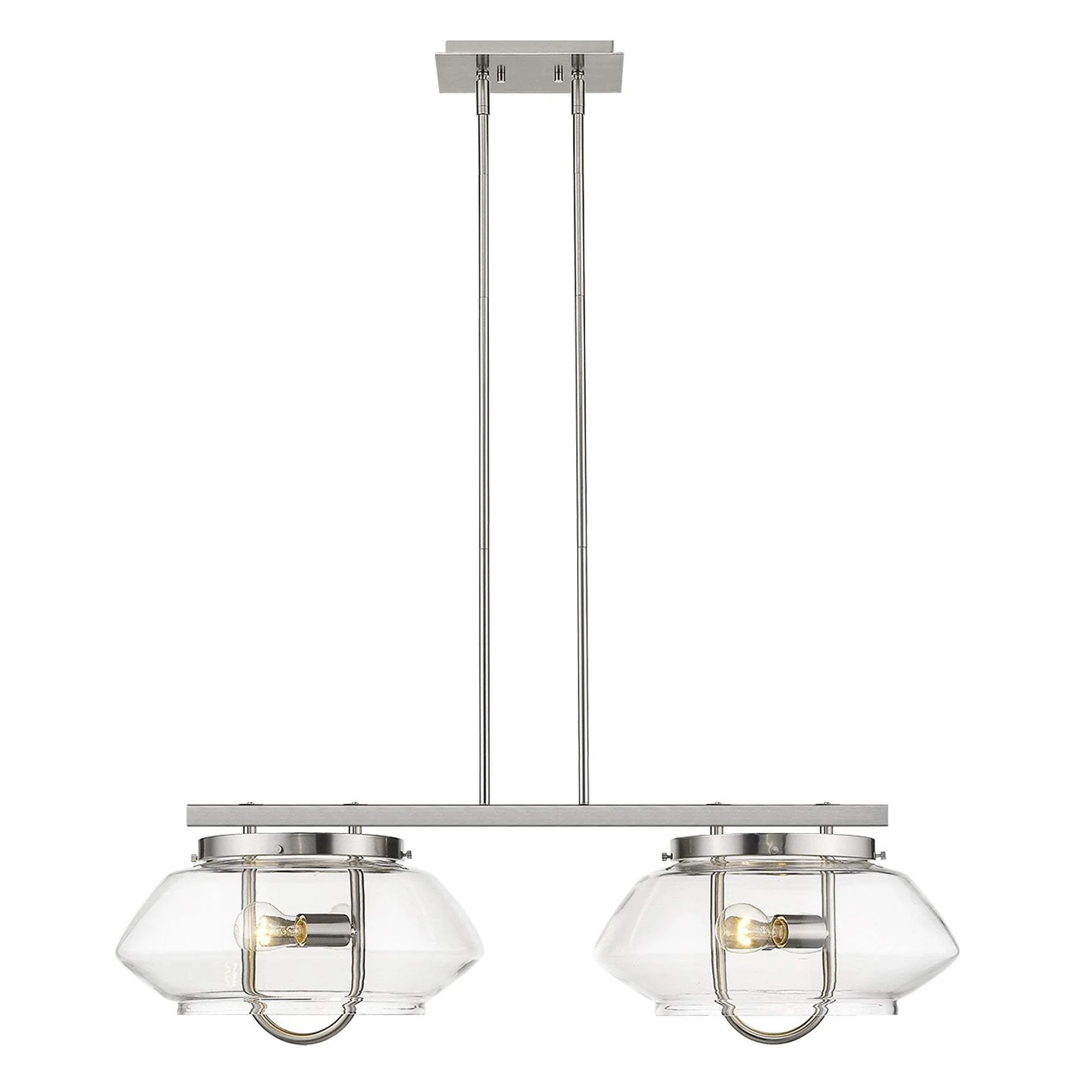 Garner 4-Light Satin Nickel Island Pendant - Image 5