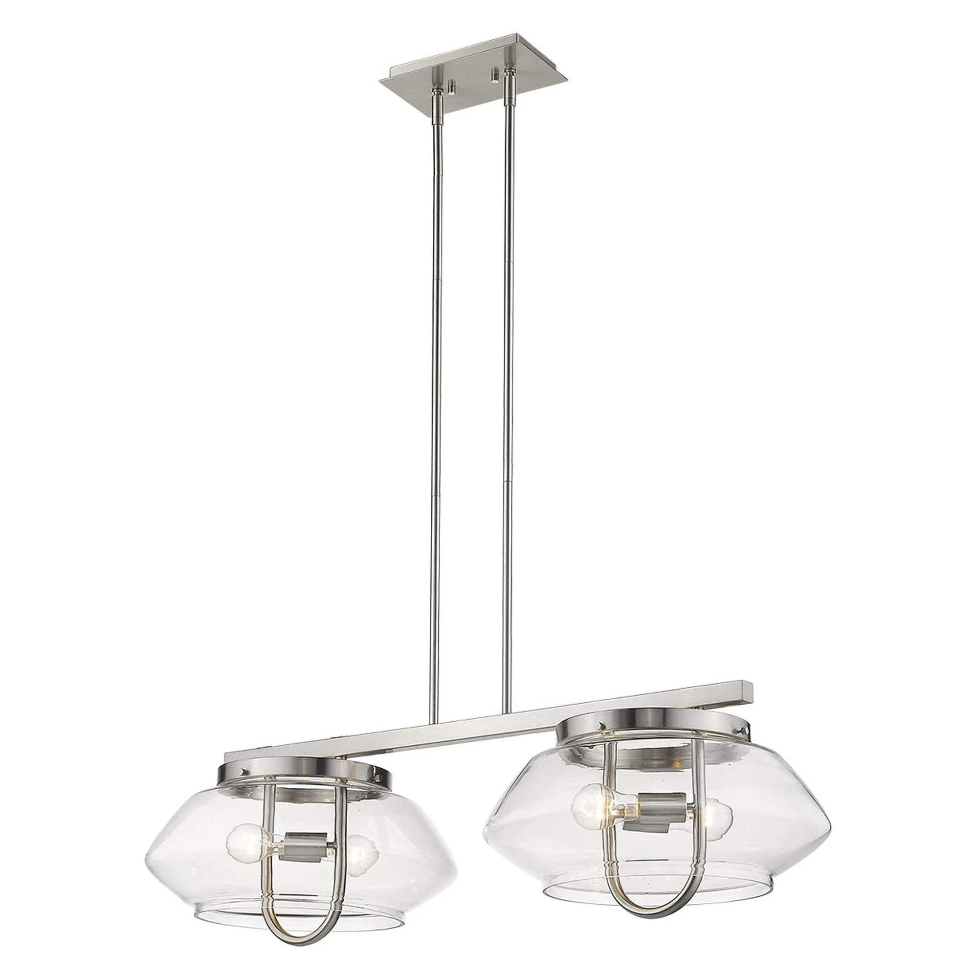Garner 4-Light Satin Nickel Island Pendant - Image 8