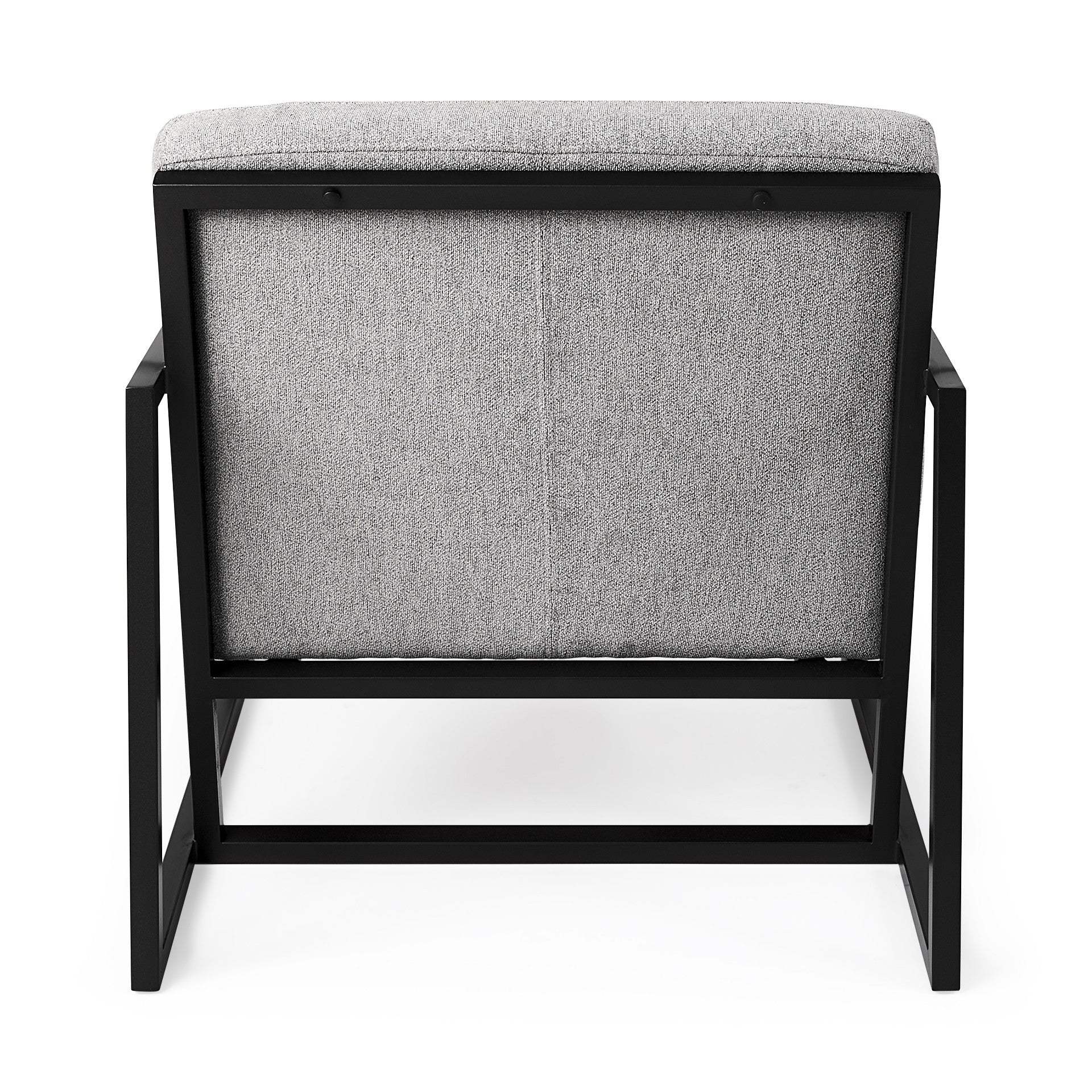 Geo Modern Gray And Black Accent Or Side Chair - Image 4