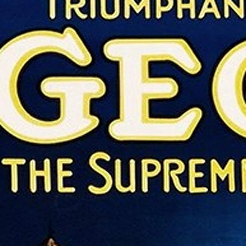 George The Supreme Master Vintage Magic Unframed Print Wall Art - Image 4
