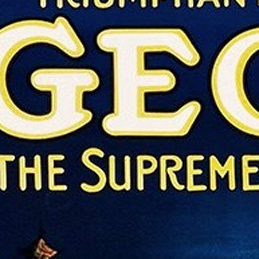George The Supreme Master Vintage Magic Unframed Print Wall Art - Image 4