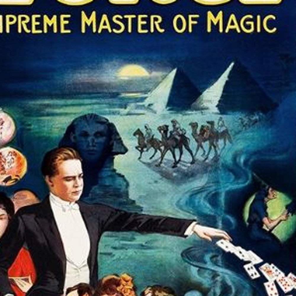 George the Supreme Vintage Magic Unframed Print Wall Art - Image 4