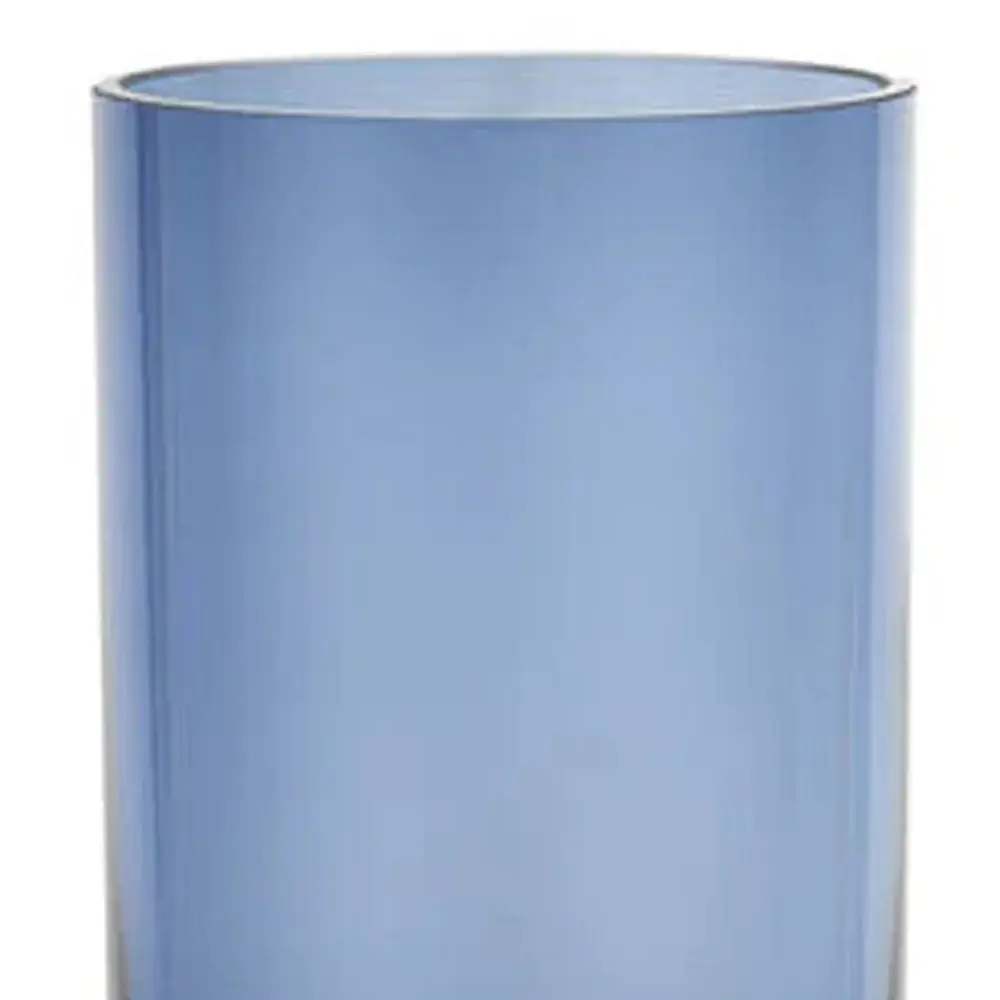 Glass Blue Ombre Cylinder Decorative Bottles - Image 3