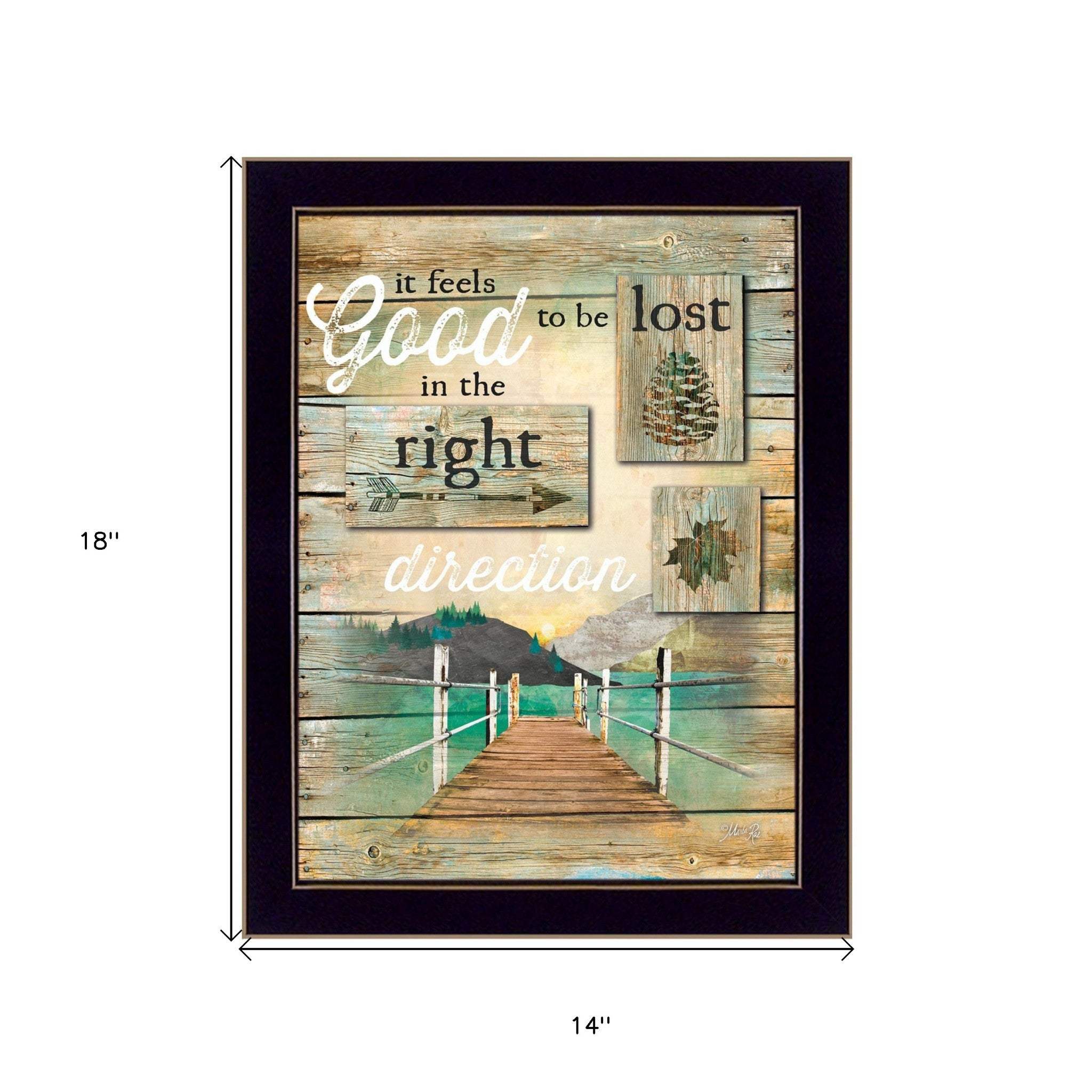 Go to the Lake Black Framed Print Wall Art - Image 6