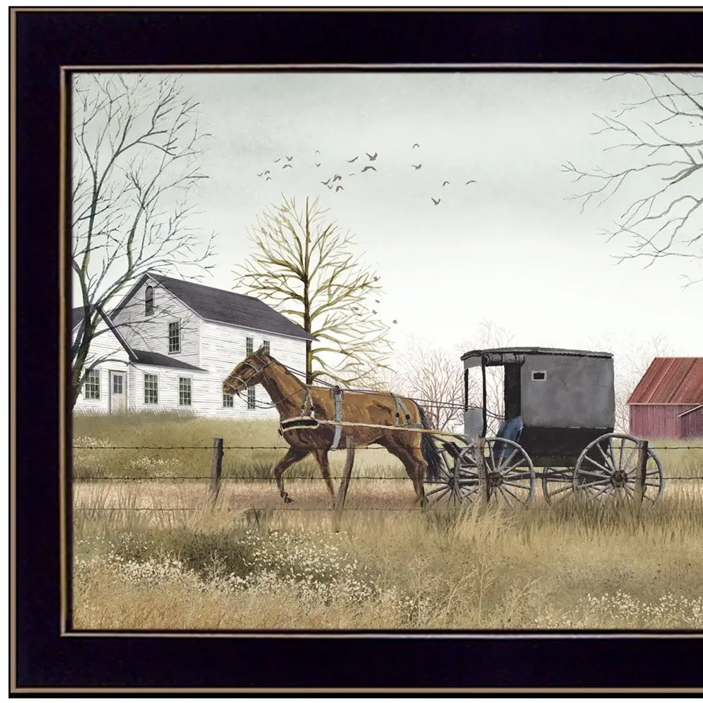 Goin to Market Black Framed Print Wall Art - Image 4