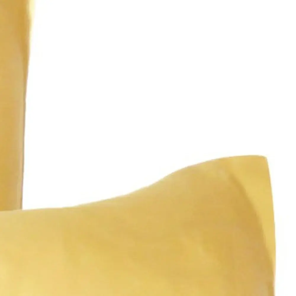 Gold Dreamy Set Of 2 Silky Satin King Pillowcases - Image 6