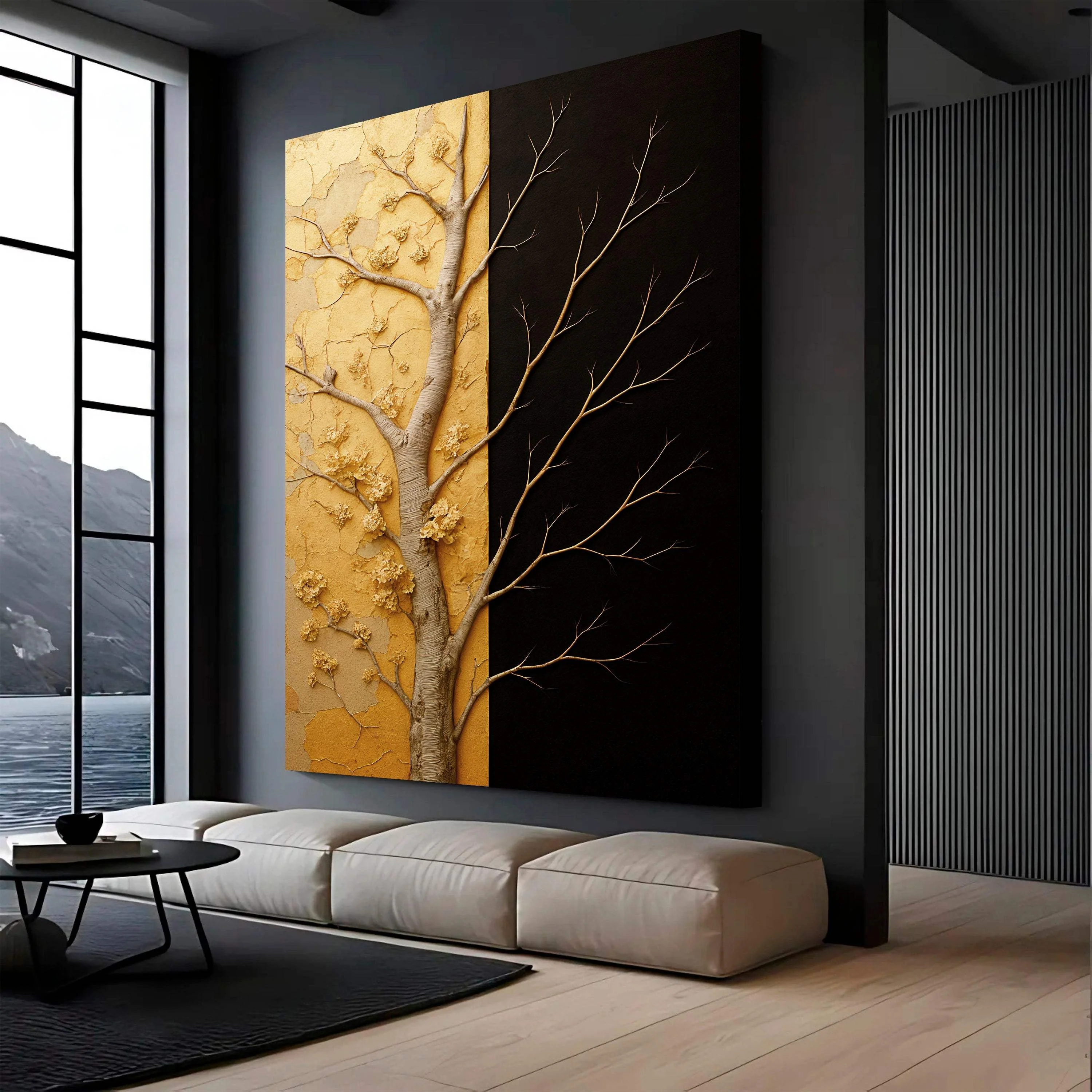 Golden Eclipse Wall Art - Image 2