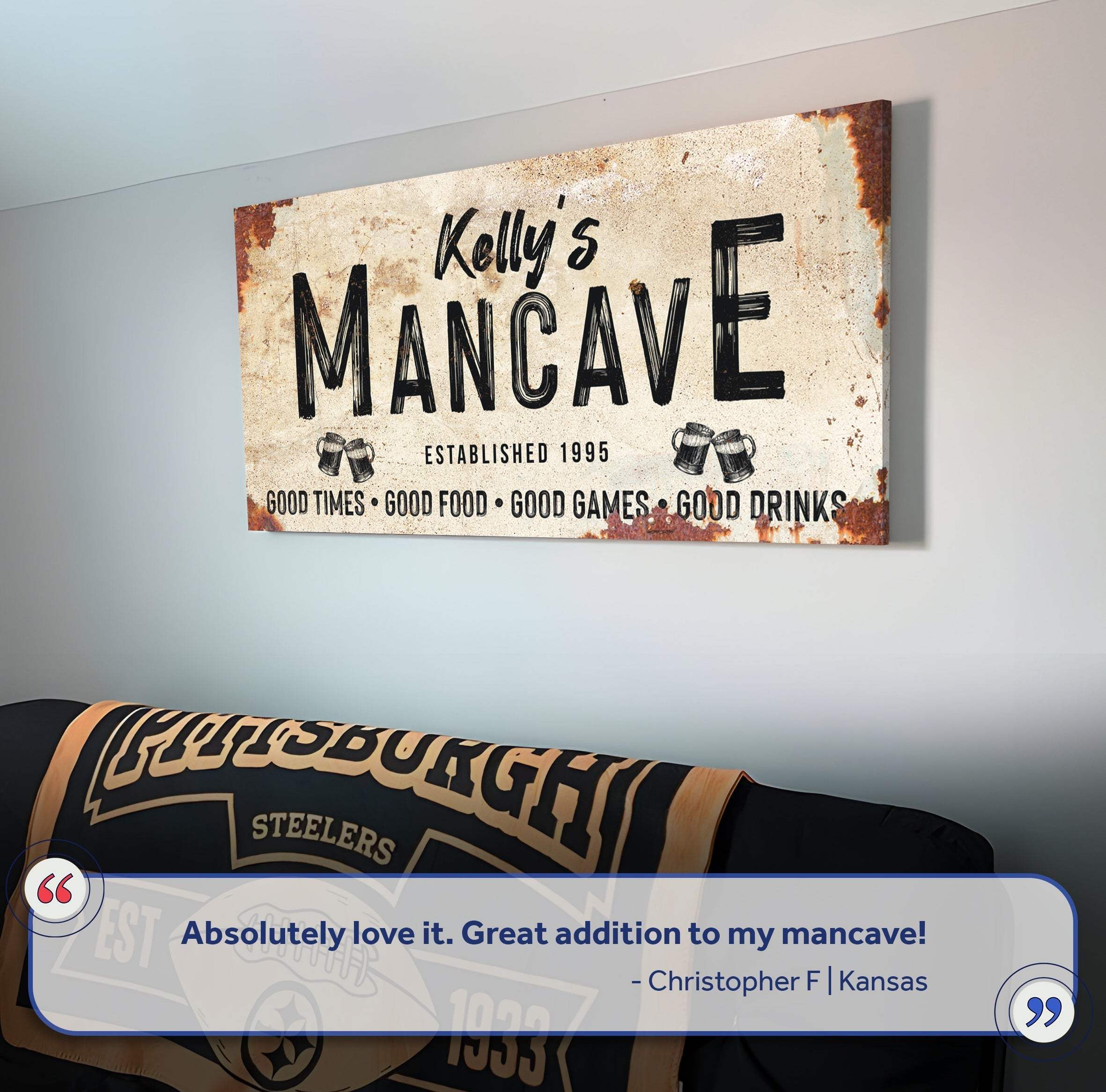 Good Times Man Cave Sign - LP1 - Image 8