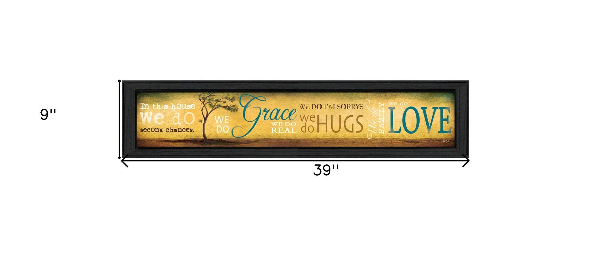 Grace And Love Black Framed Print Wall Art - Image 5
