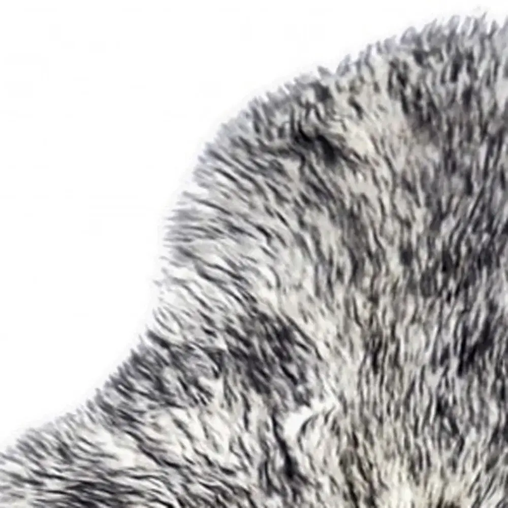 Gradient Gray Animal Print Area Rug - Image 6