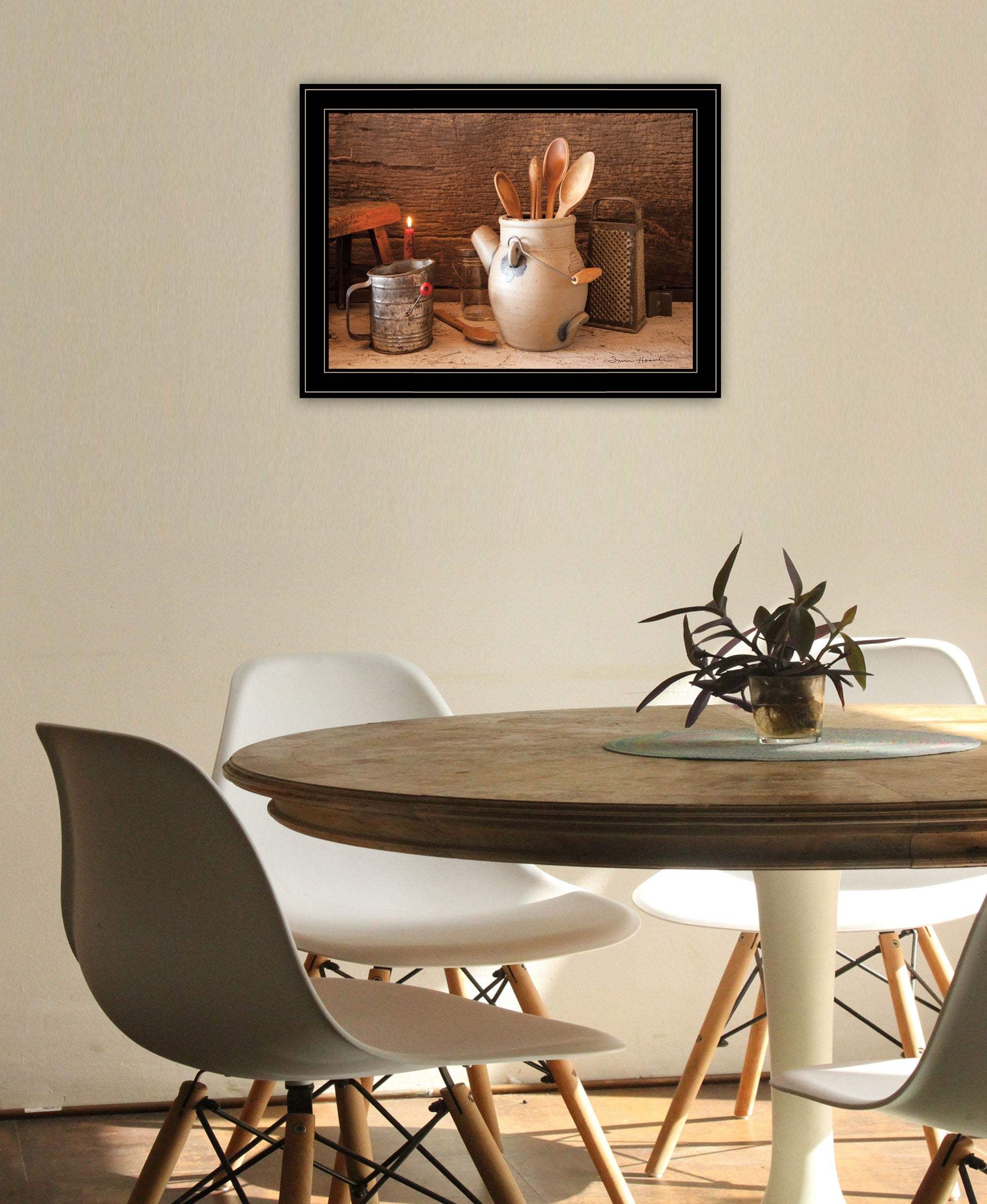 Grandmas Kitchen Tools 3 Black Framed Print Kitchen Wall Art - Image 4