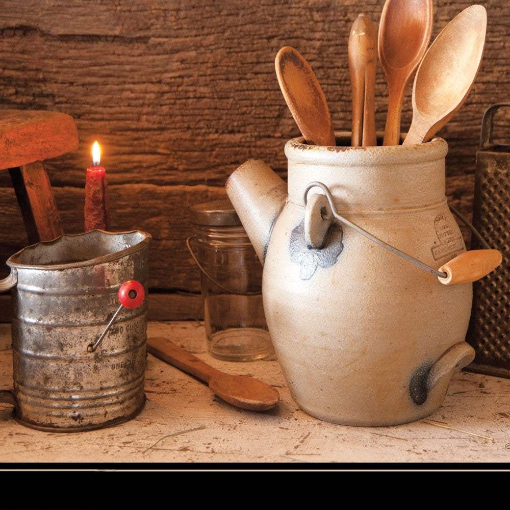 Grandmas Kitchen Tools 3 Black Framed Print Kitchen Wall Art - Image 5