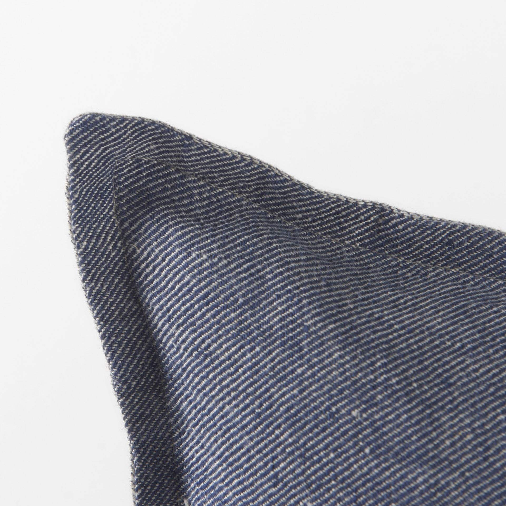 Gray And Blue Color Block Lumbar Pillow Cover - Image 7