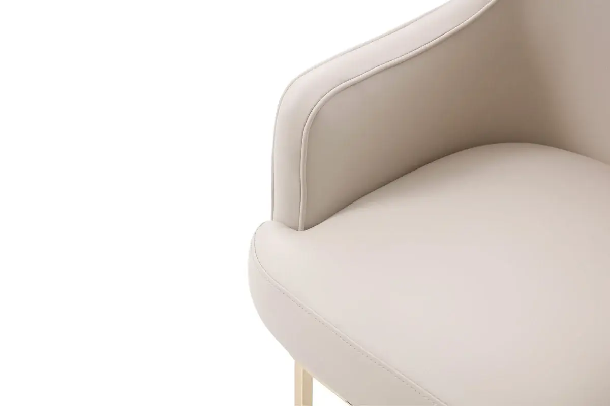 Gray Gold Modern Dining Chair - Image 7