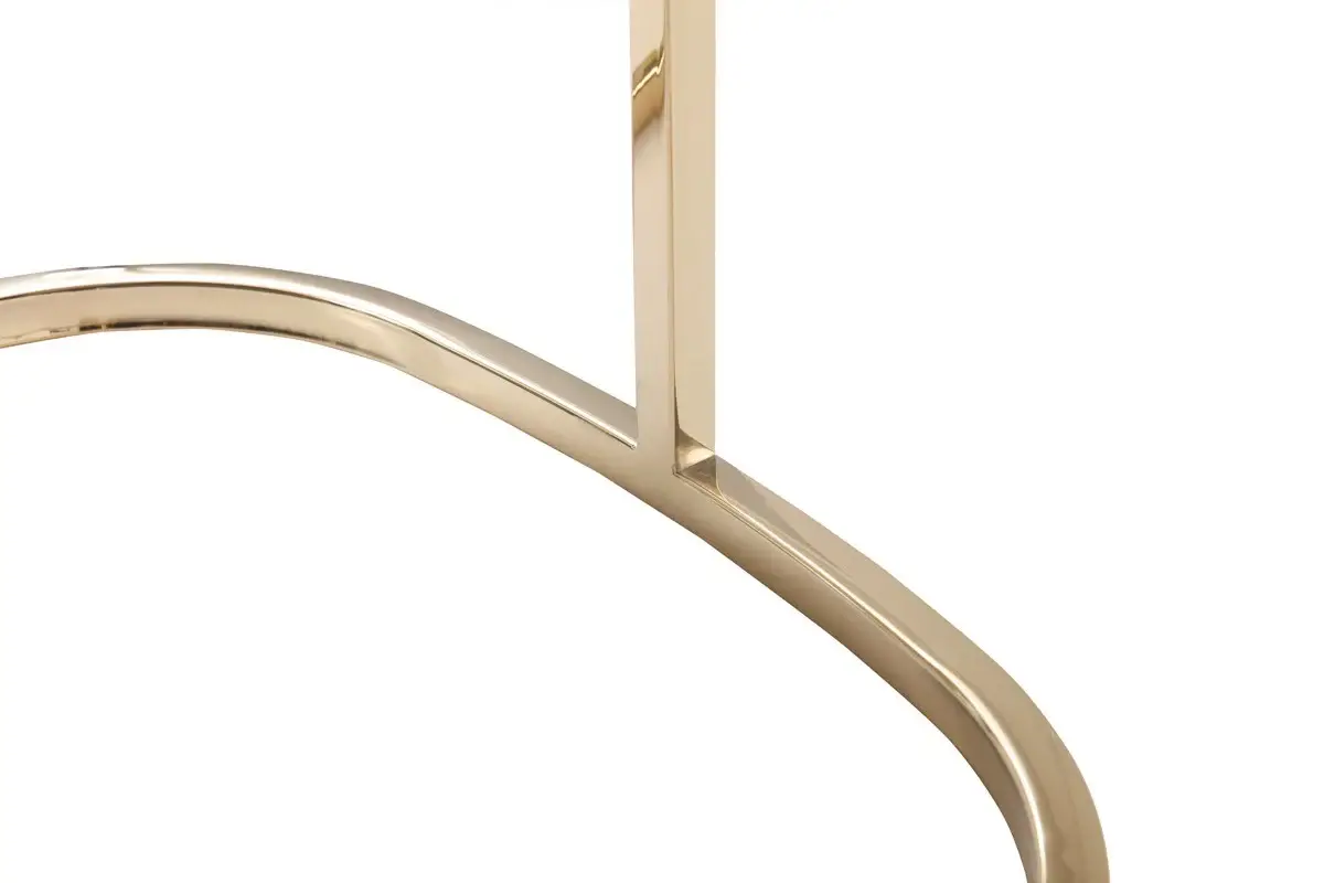 Gray Gold Modern Dining Chair - Image 9