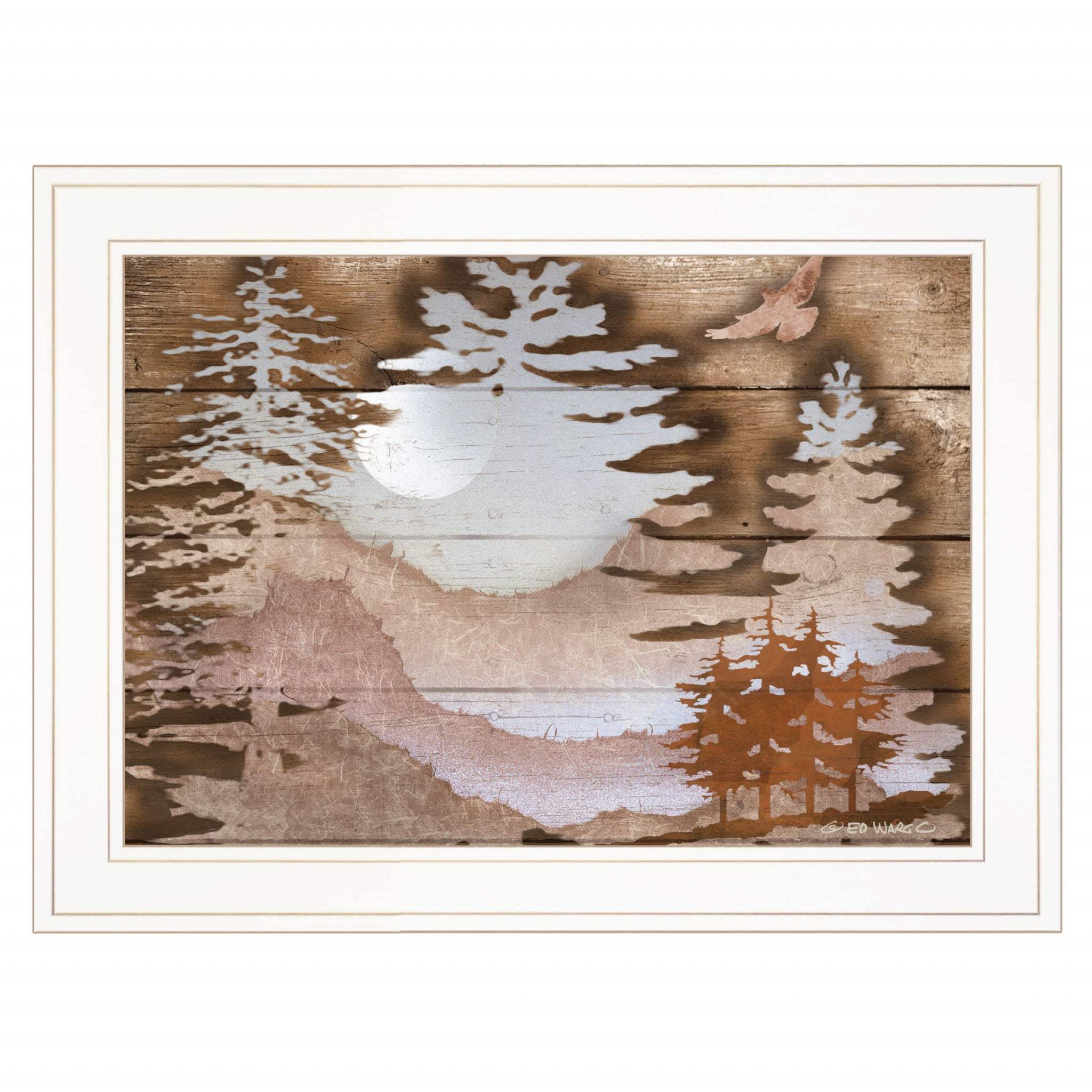 Great Outdoors II 2 White Framed Print Wall Art - Image 2