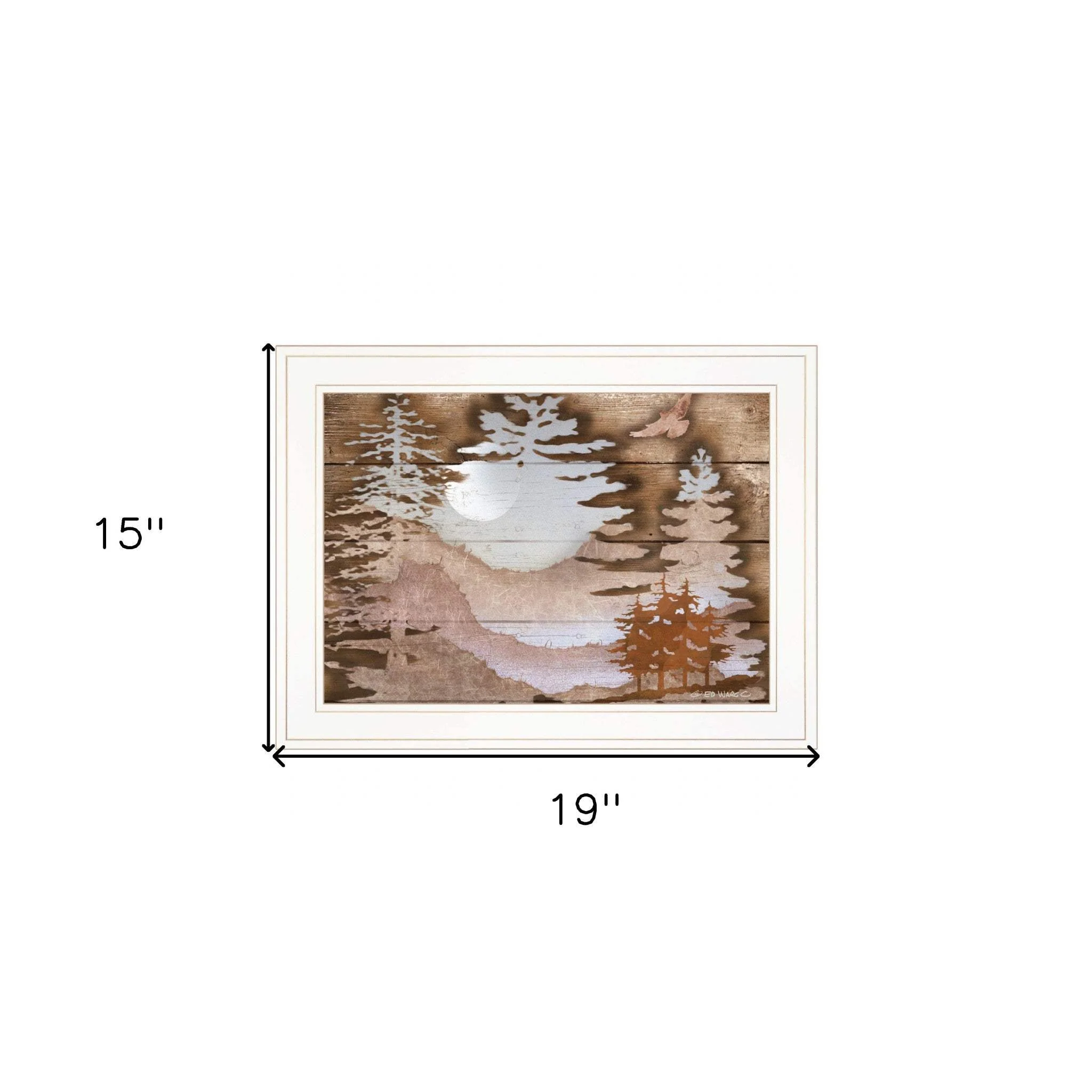 Great Outdoors II 2 White Framed Print Wall Art - Image 6