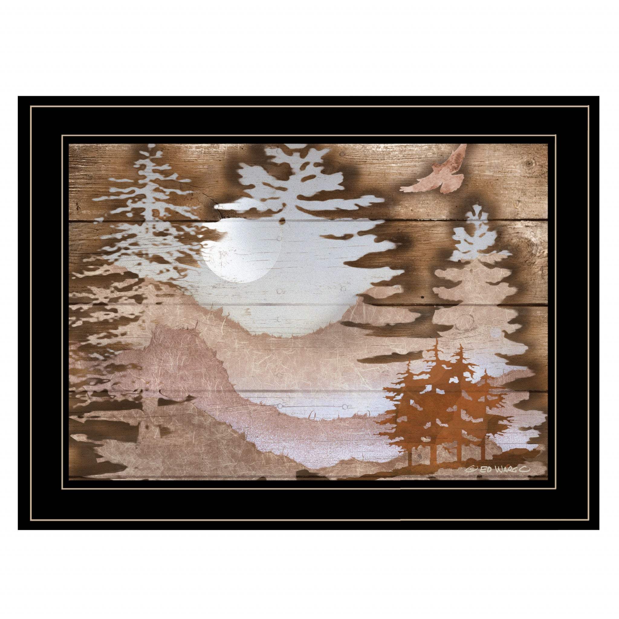 Great Outdoors II 3 Black Framed Print Wall Art - Image 2