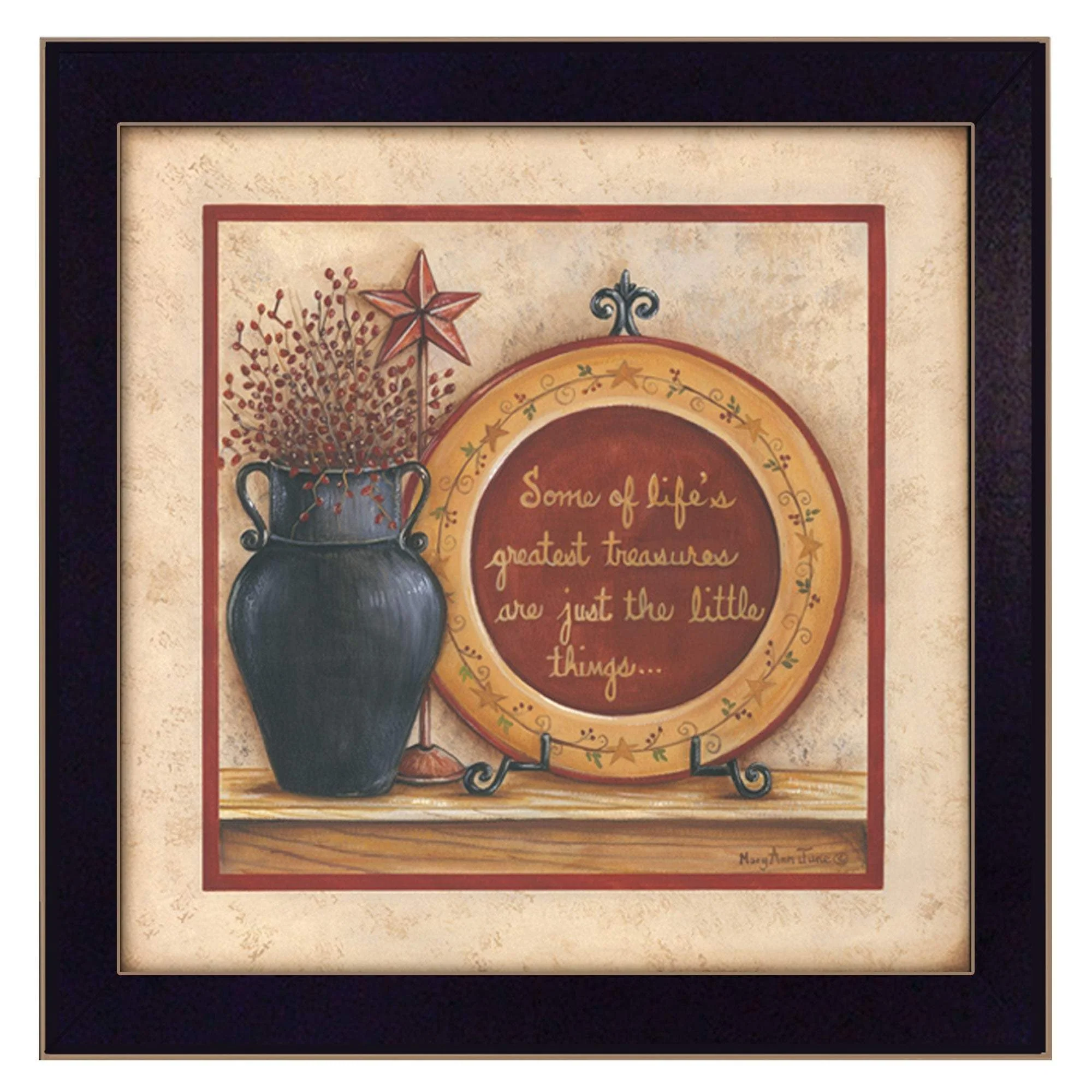 Greatest Treasures 1 Black Framed Print Wall Art - Image 2