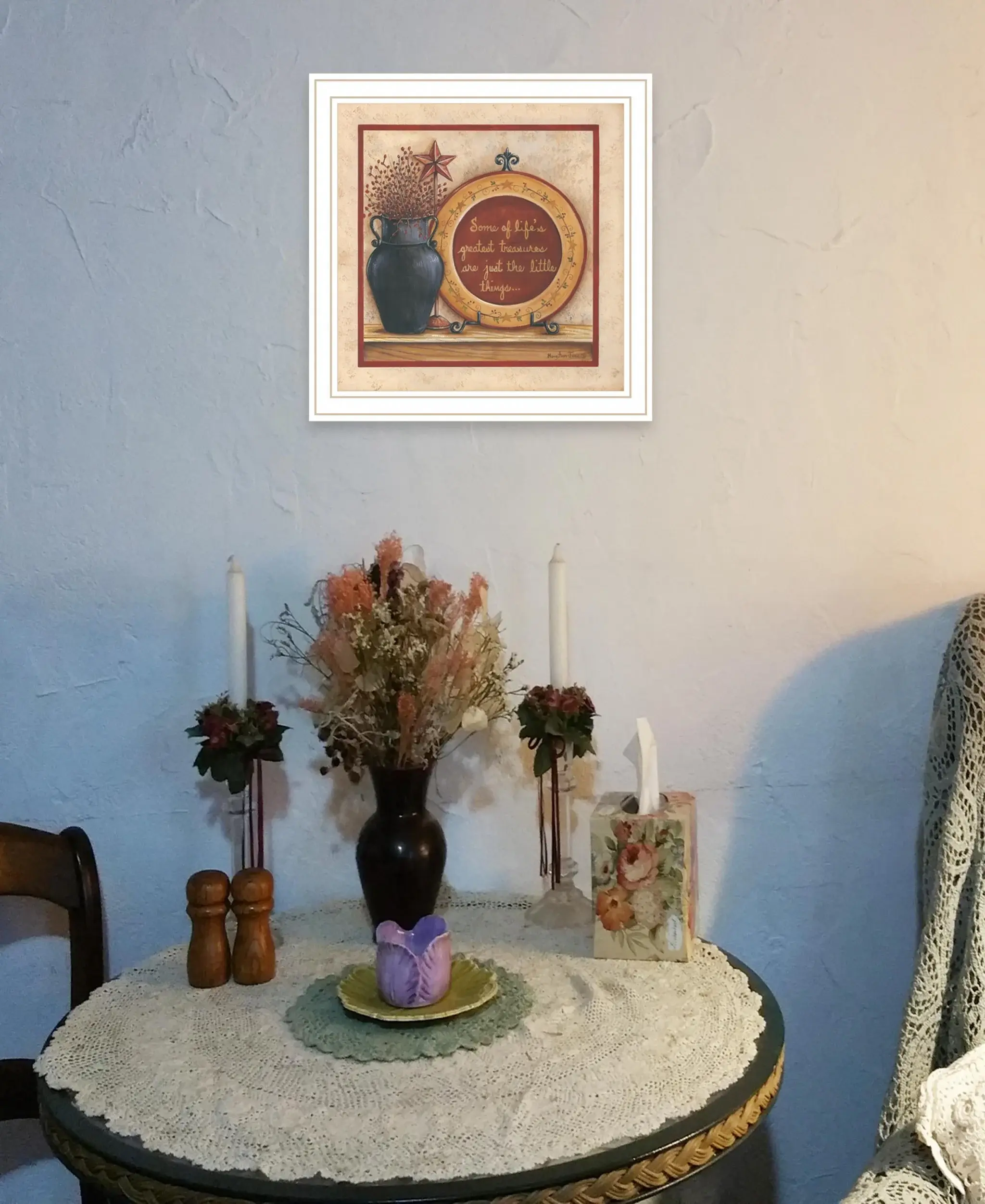 Greatest Treasures 3 White Framed Print Wall Art - Image 4