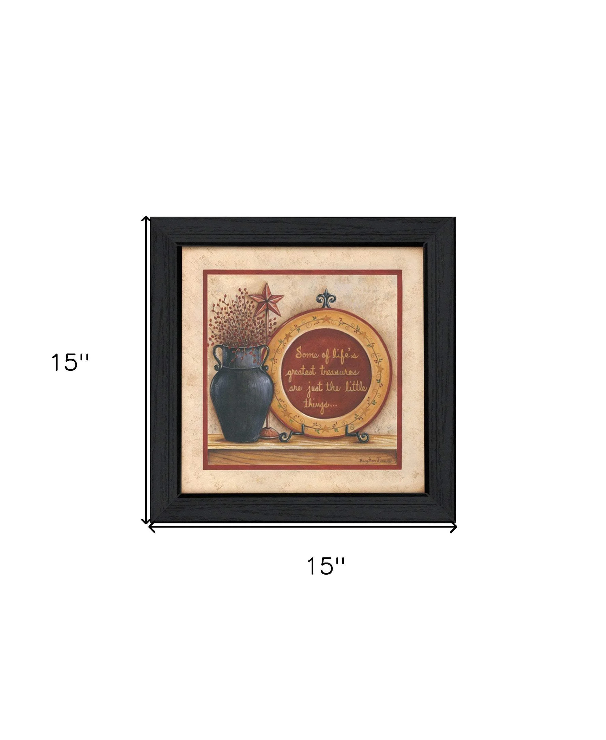 Greatest Treasures 4 Black Framed Print Wall Art - Image 6