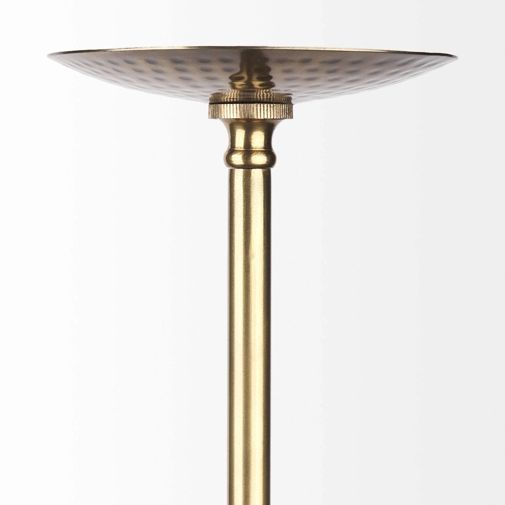 Hammered Gold Metal Hanging Pendant Light - Image 5