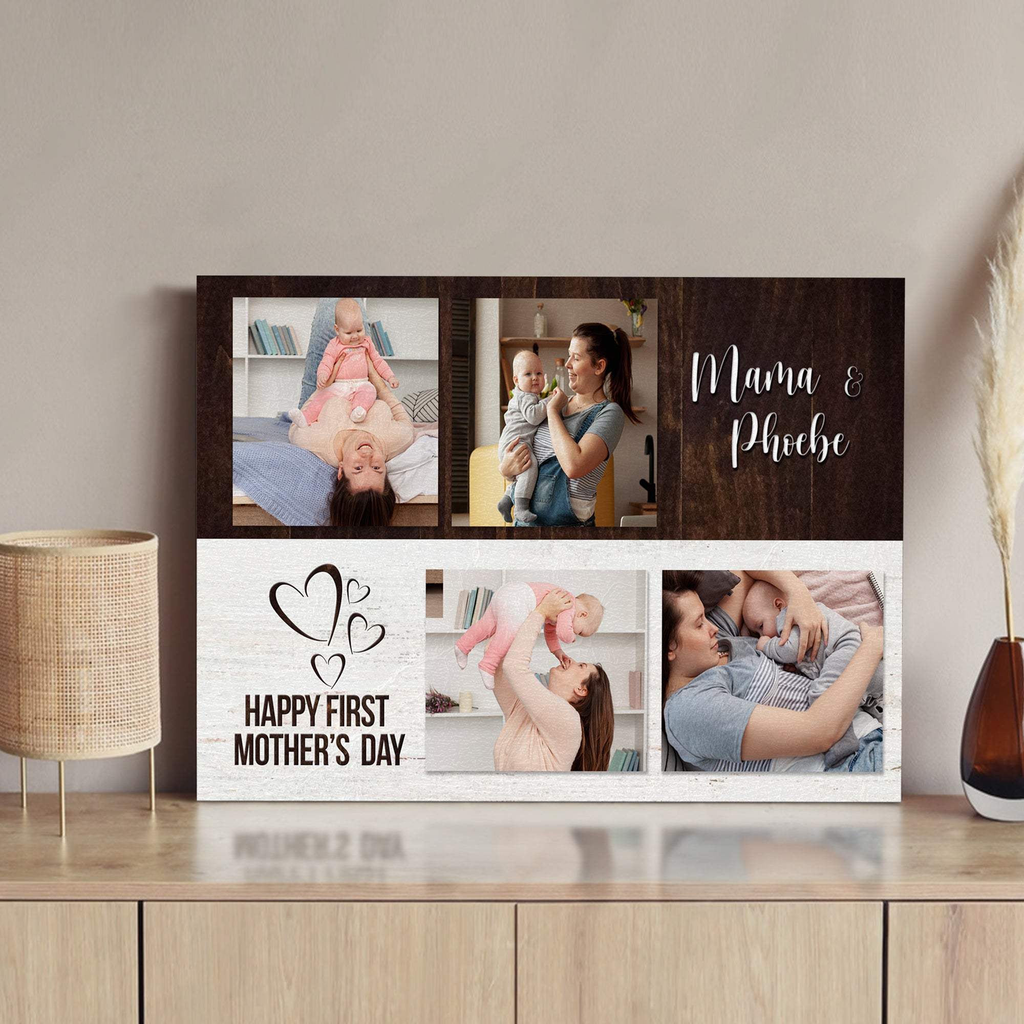 Happy First Mother's Day Sign - Image 2