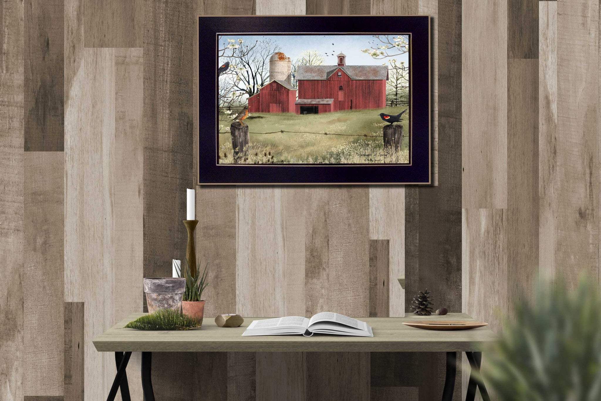 Harbingers of Spring 5 Black Framed Print Wall Art - Image 4