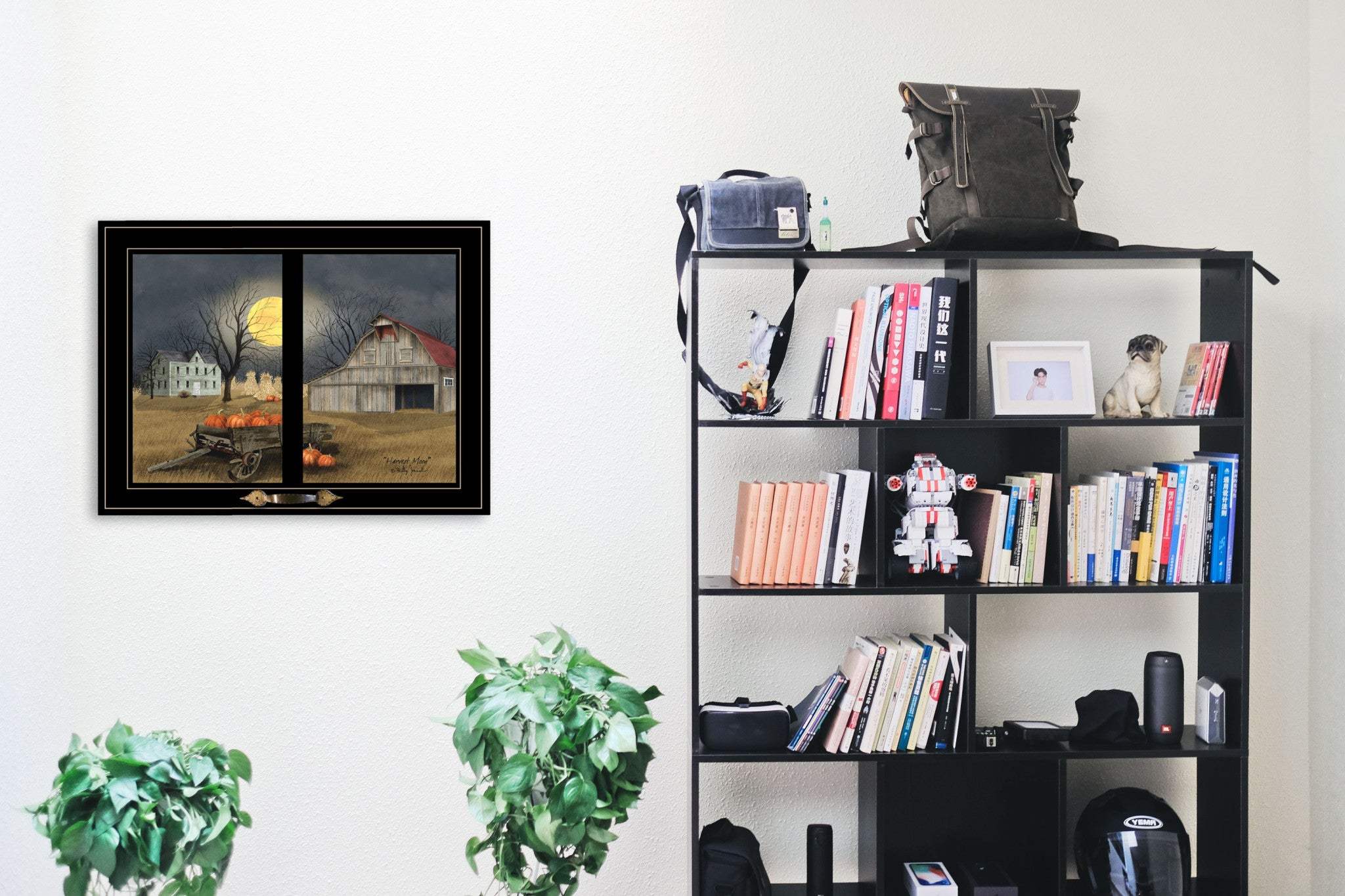 Harvest Moon 10 Black Framed Print Kitchen Wall Art - Image 5