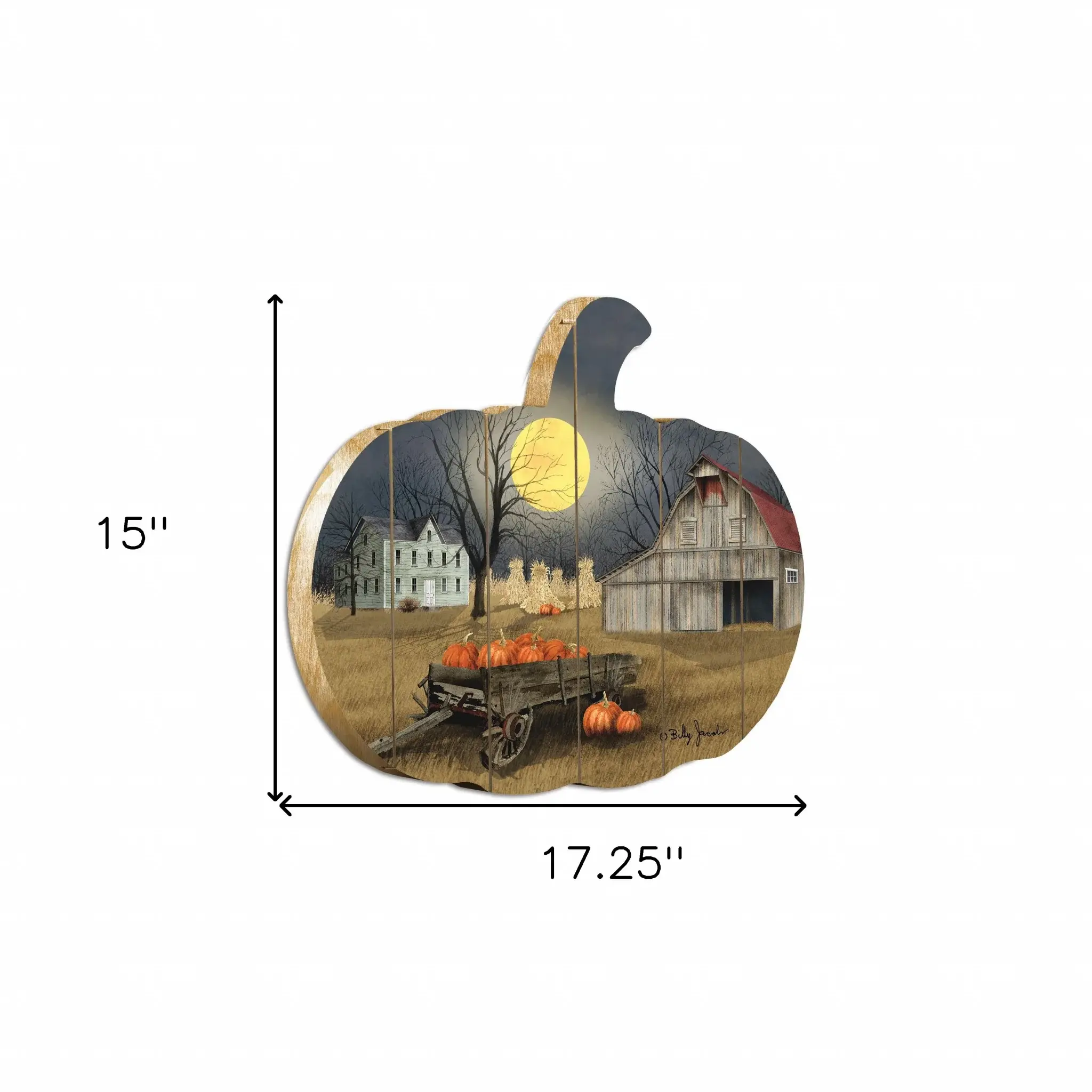 Harvest Moon 3 Unframed Print Kitchen Wall Art - Image 5