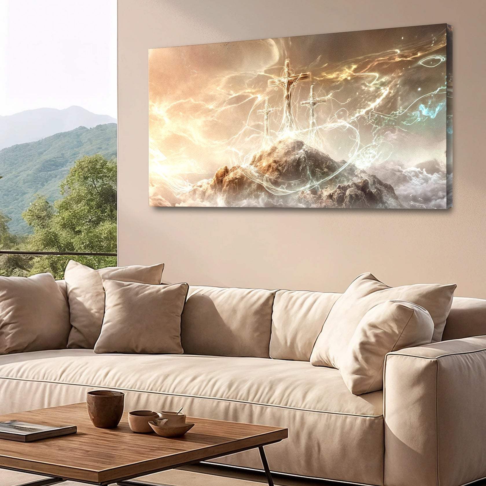 He Is Risen Faith Wall Art - Image 2