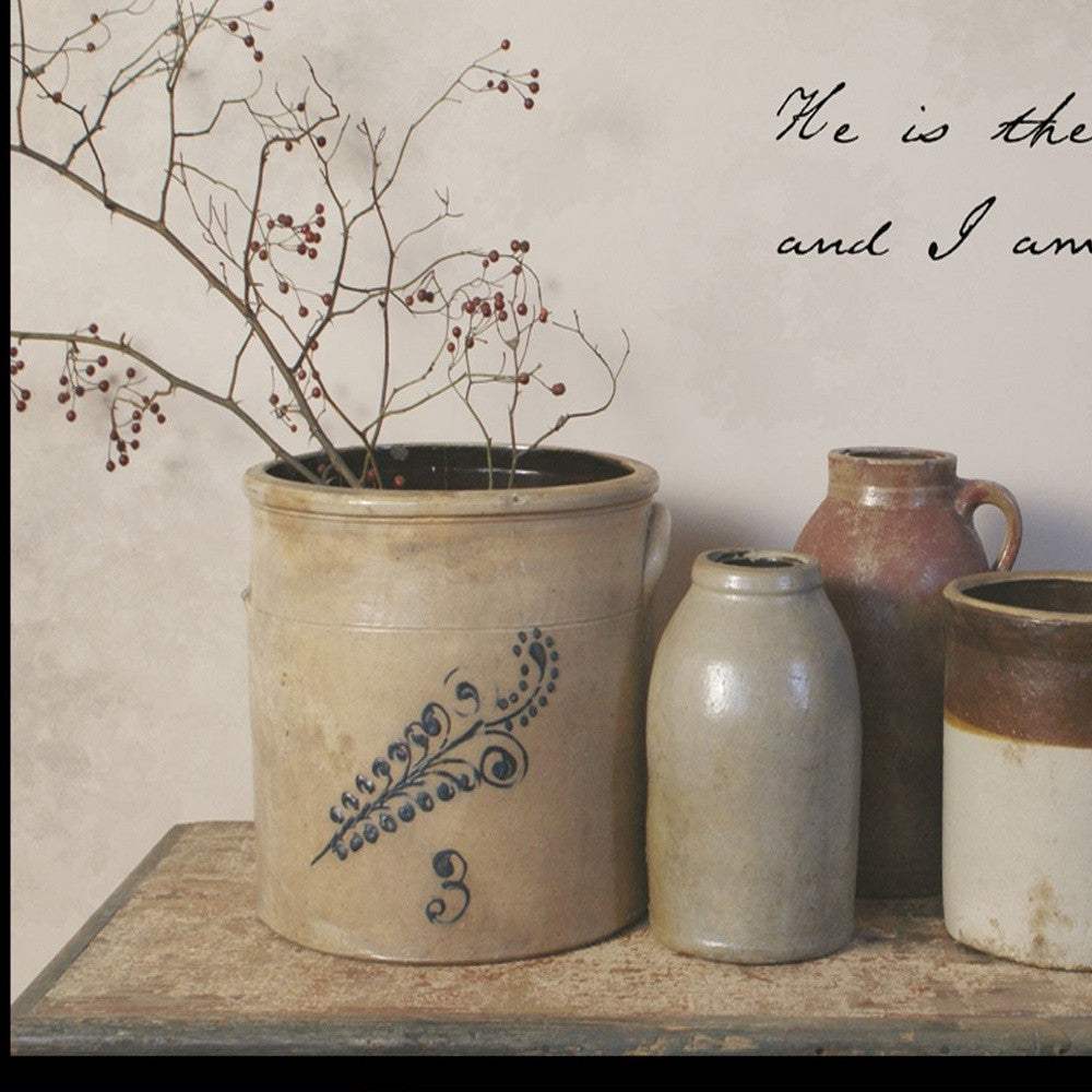 He is the Potter 3 Black Framed Print Wall Art - Image 4