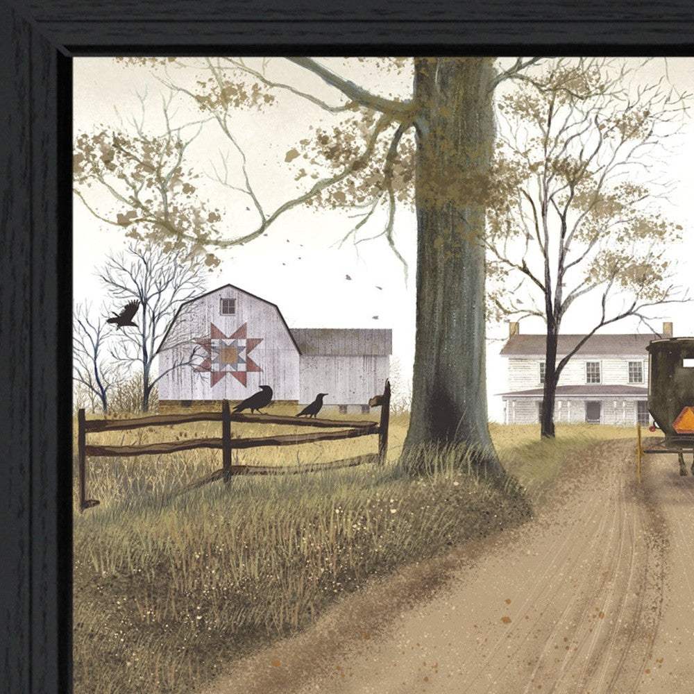 Headin Home 2 Black Framed Print Wall Art - Image 3