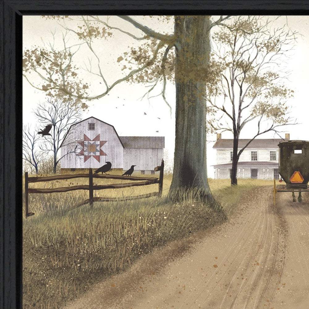 Headin Home 2 Black Framed Print Wall Art - Image 5