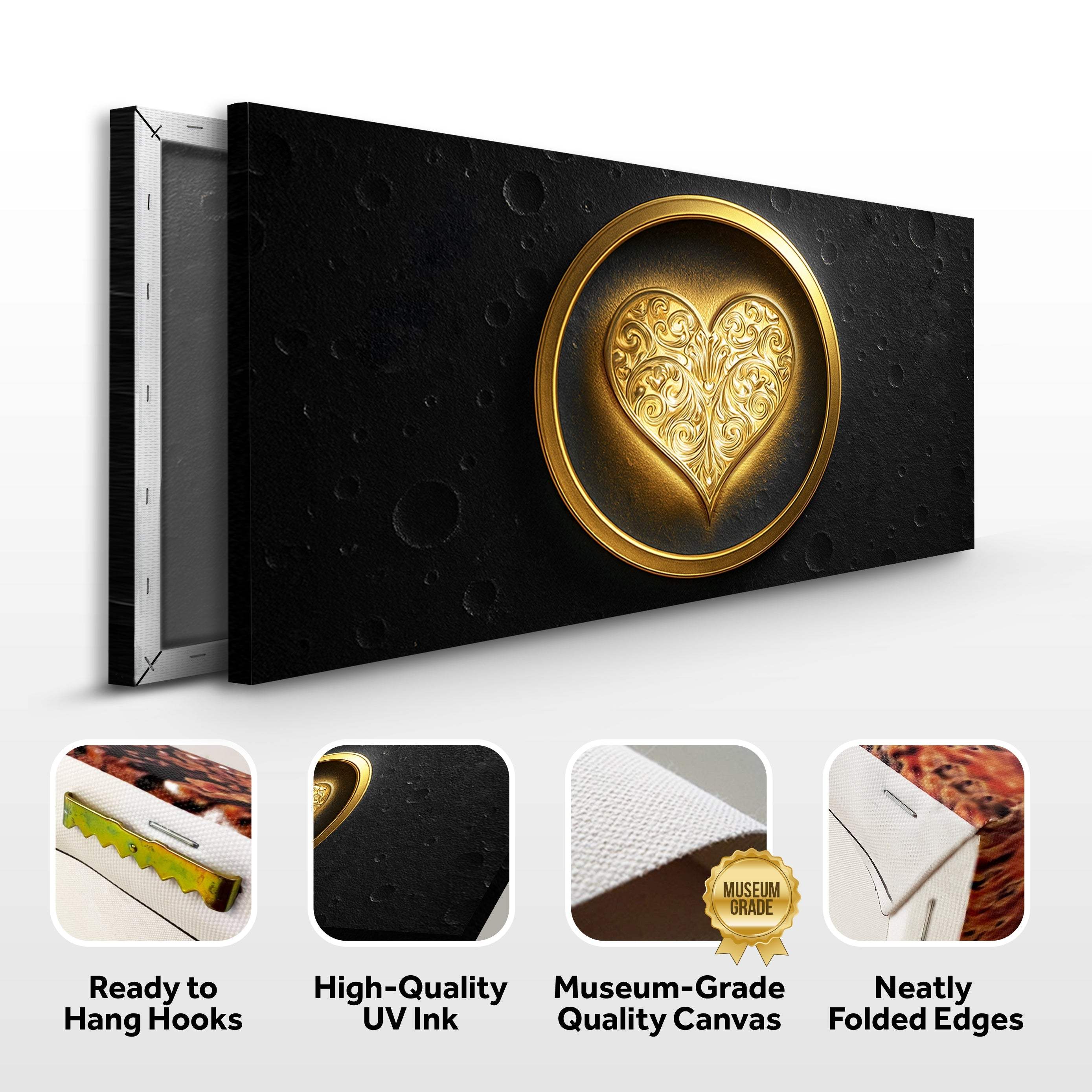 Heart Eclipse Wall Art - Image 8