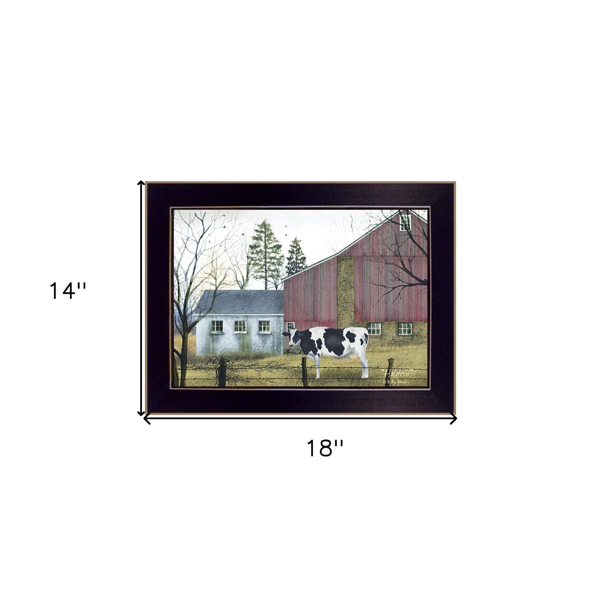 Holstein Black Framed Print Wall Art - Image 6