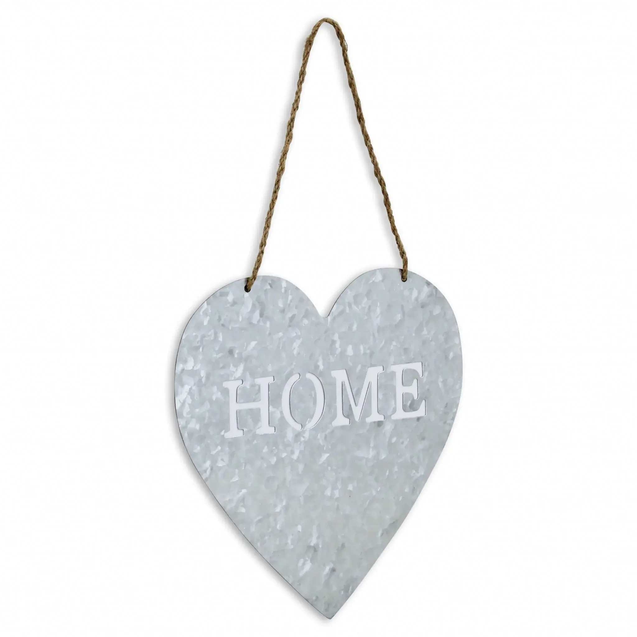 Home Gray Galvanized Cut Out Metal Wall Decor - Image 4