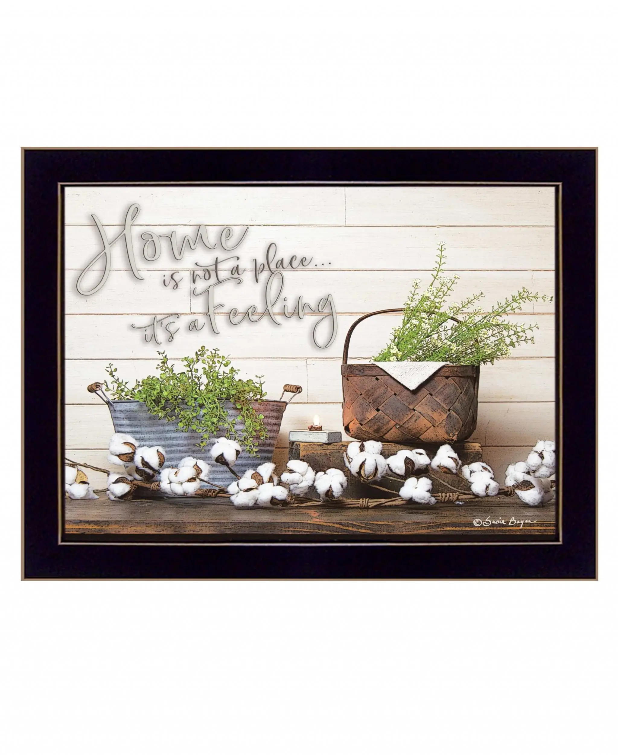 Home is not a Place 1 Black Framed Print Wall Art - Image 2