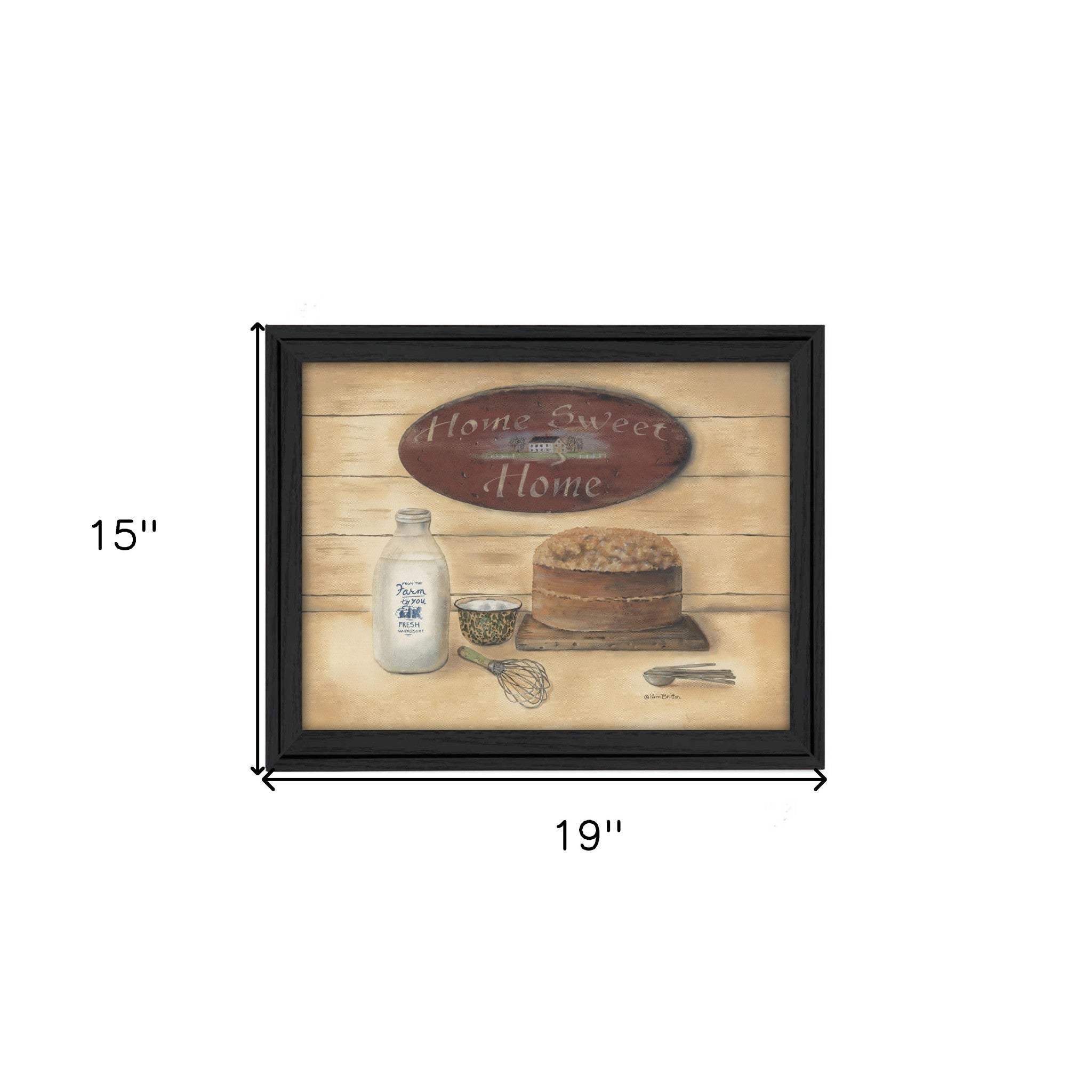 Home Sweet Home 2 Black Framed Print Wall Art - Image 5