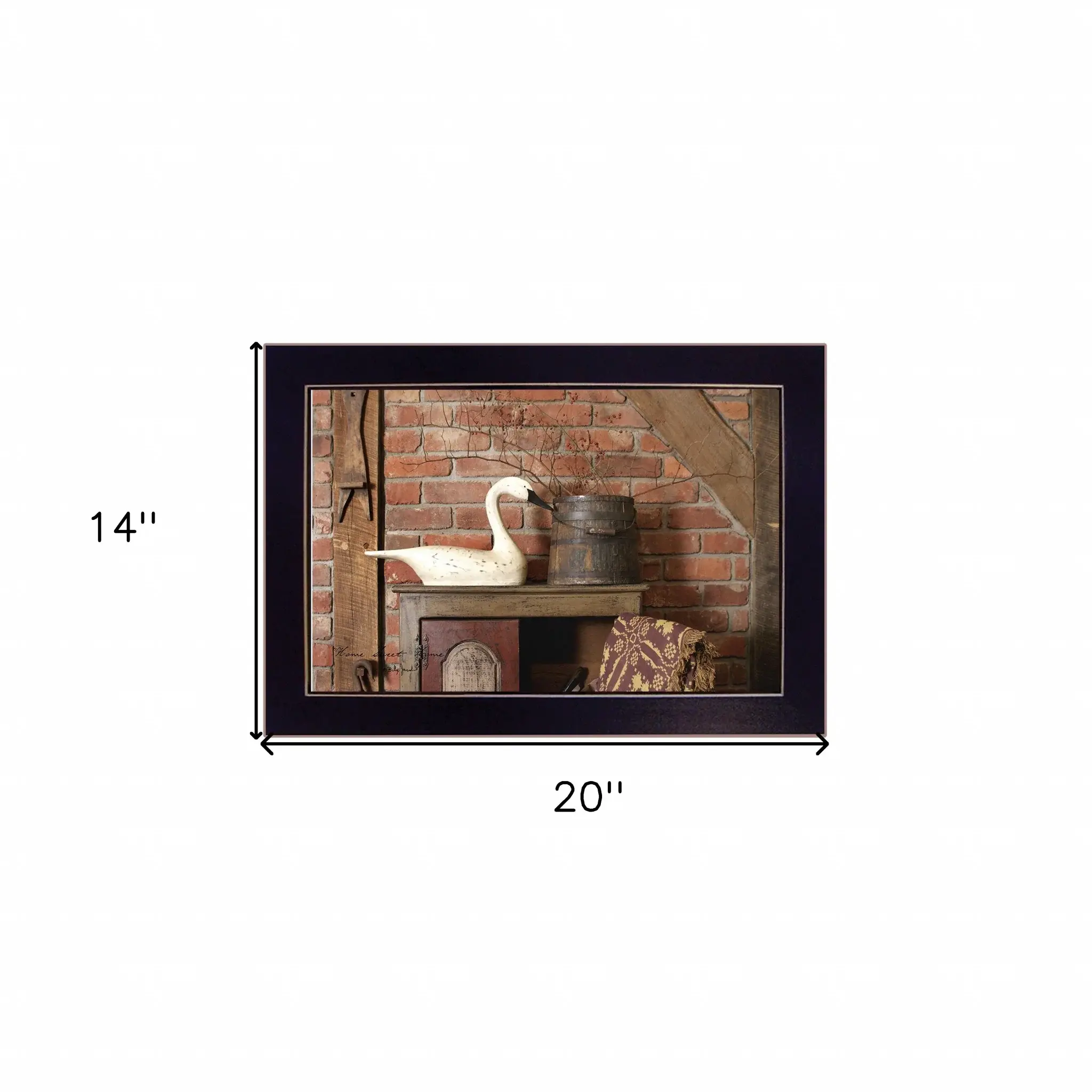 Home Sweet Home 3 Black Framed Print Wall Art - Image 5