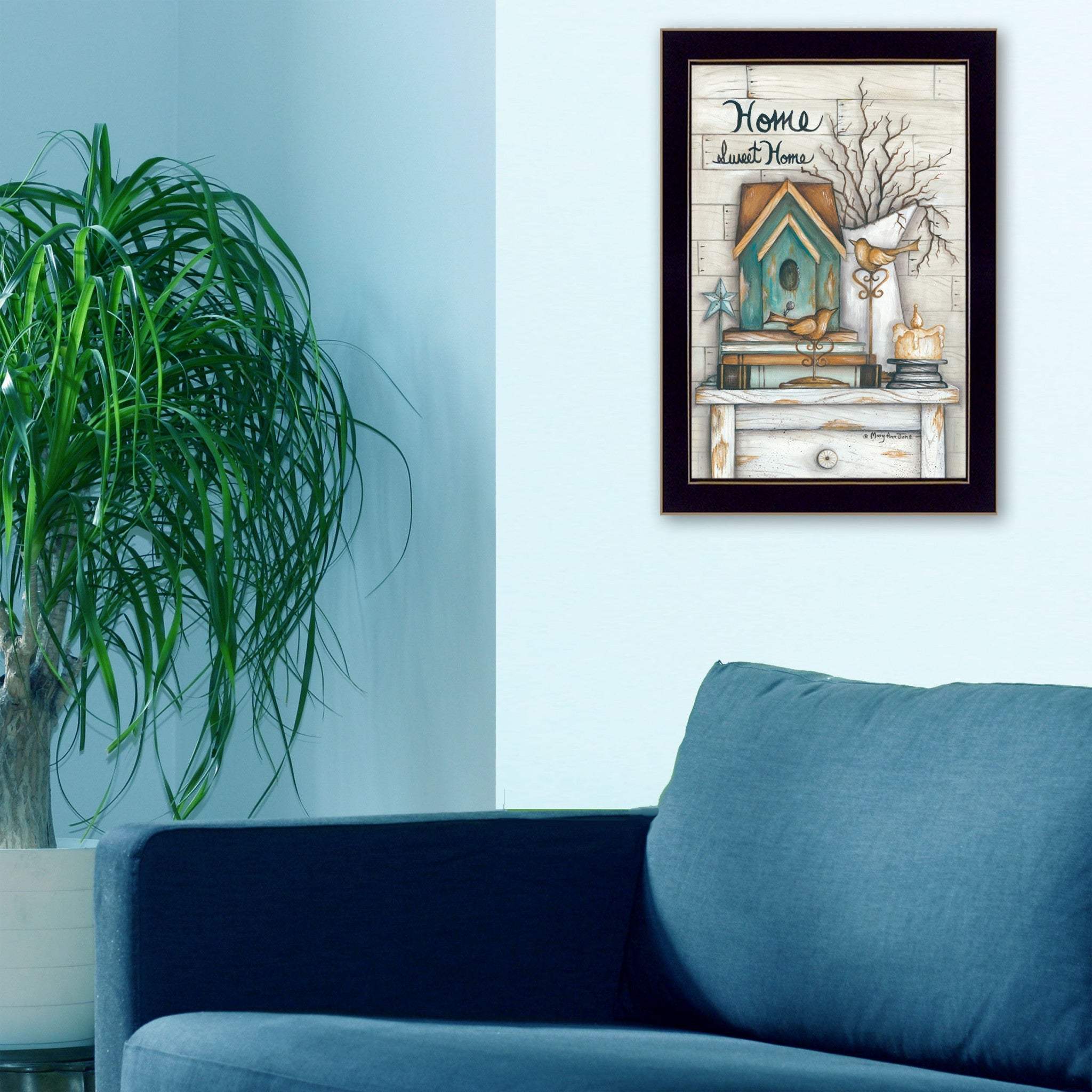 Home Sweet Home 4 Black Framed Print Wall Art - Image 4