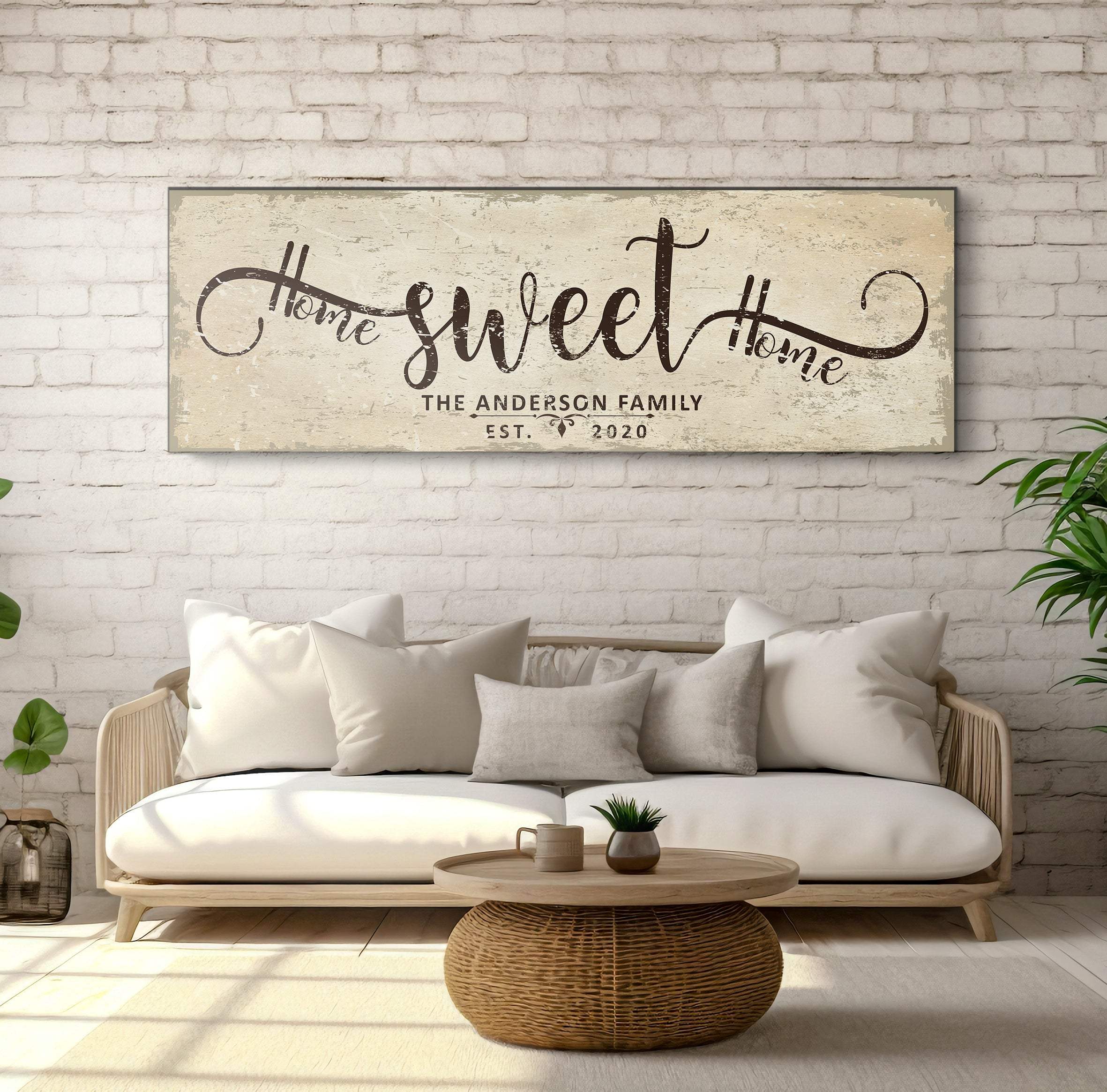 Home Sweet Home Sign VI - Image 2