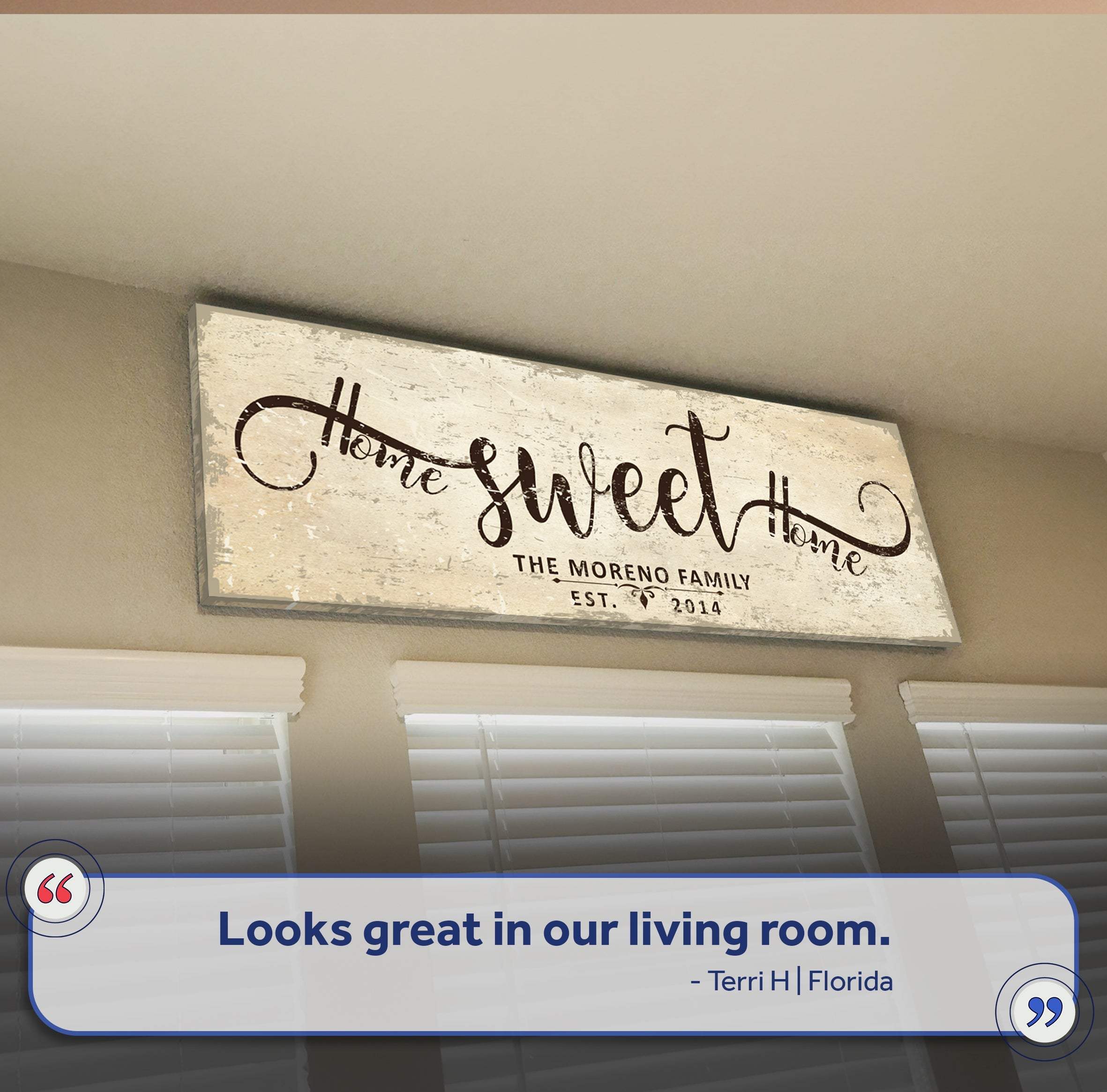 Home Sweet Home Sign VI - Image 7